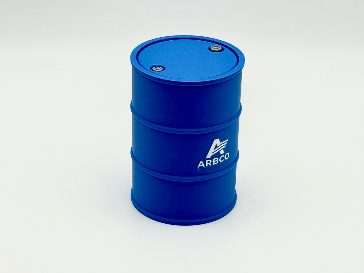 1:12 Scale Drum with Logo - 55 Gallon Barrel)