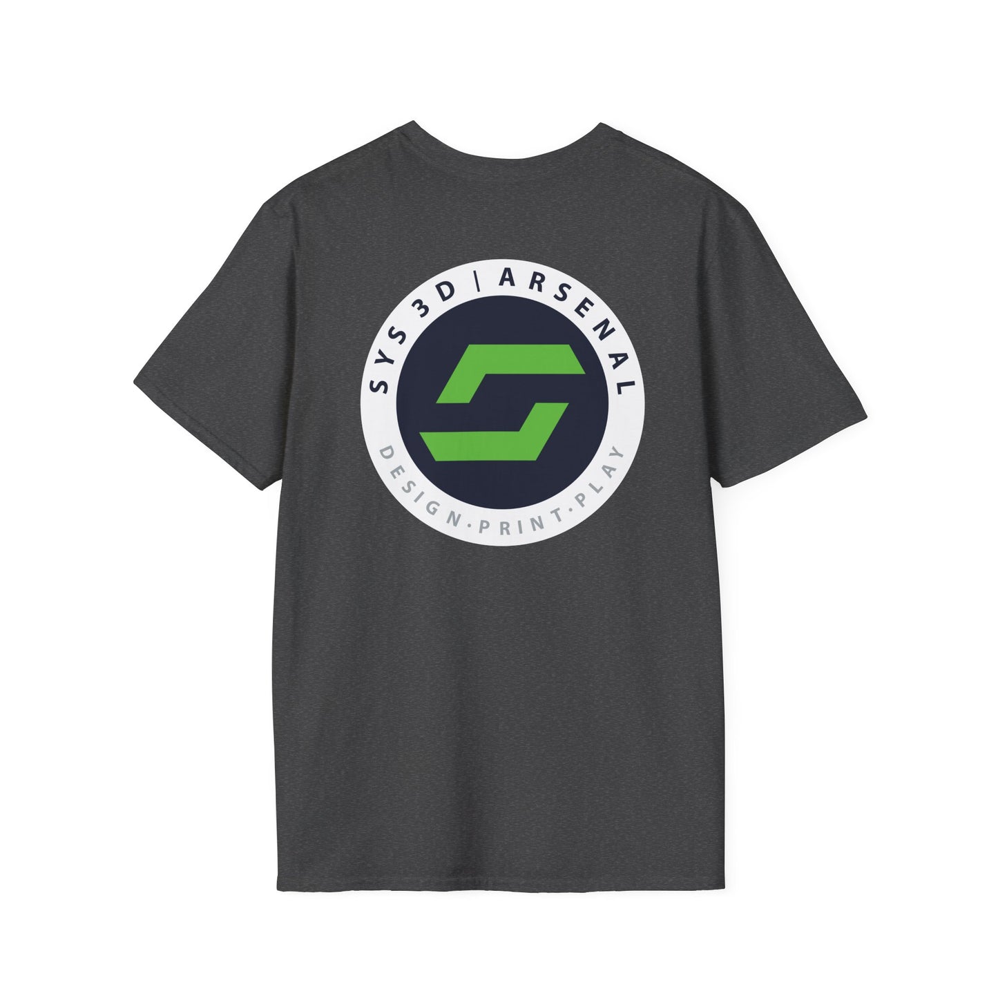SYS 3D Arsenal Logo Front/Back T-Shirt