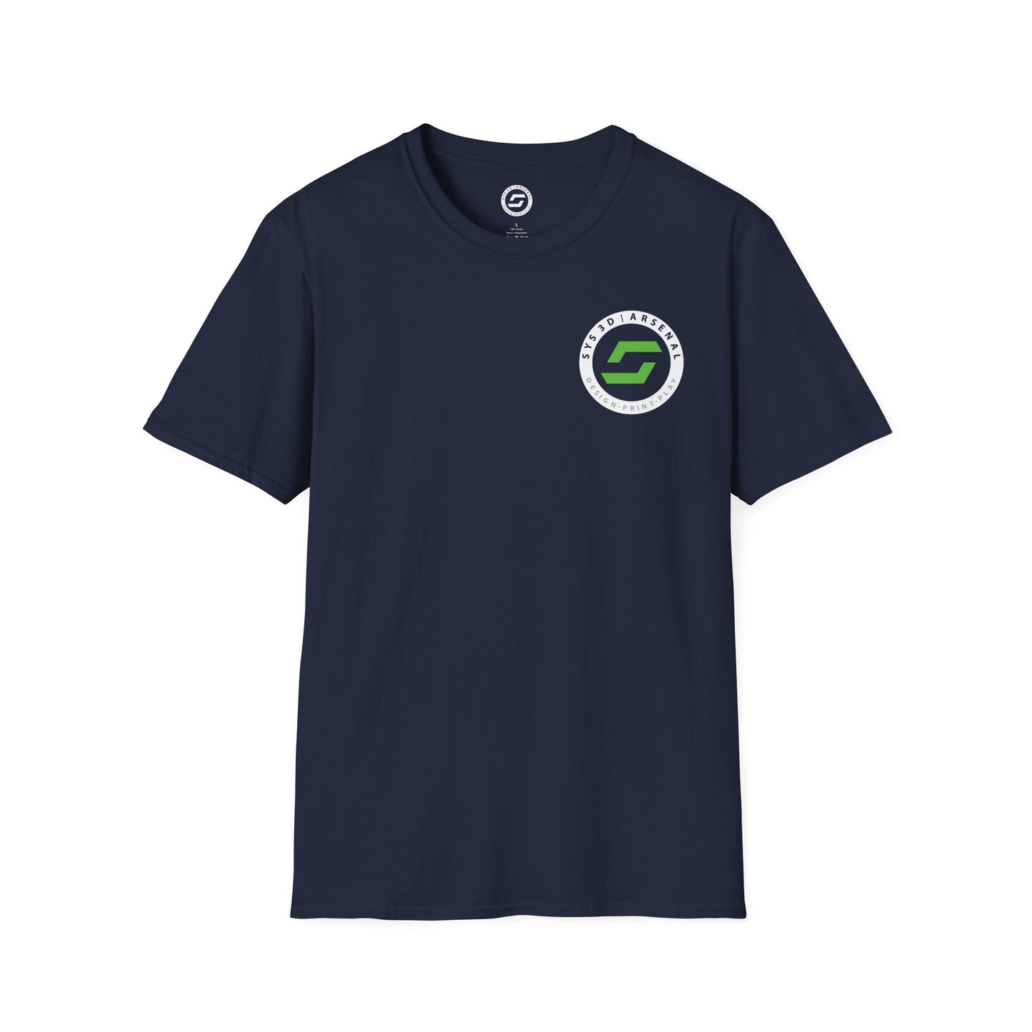 SYS 3D Arsenal Logo Front/Back T-Shirt