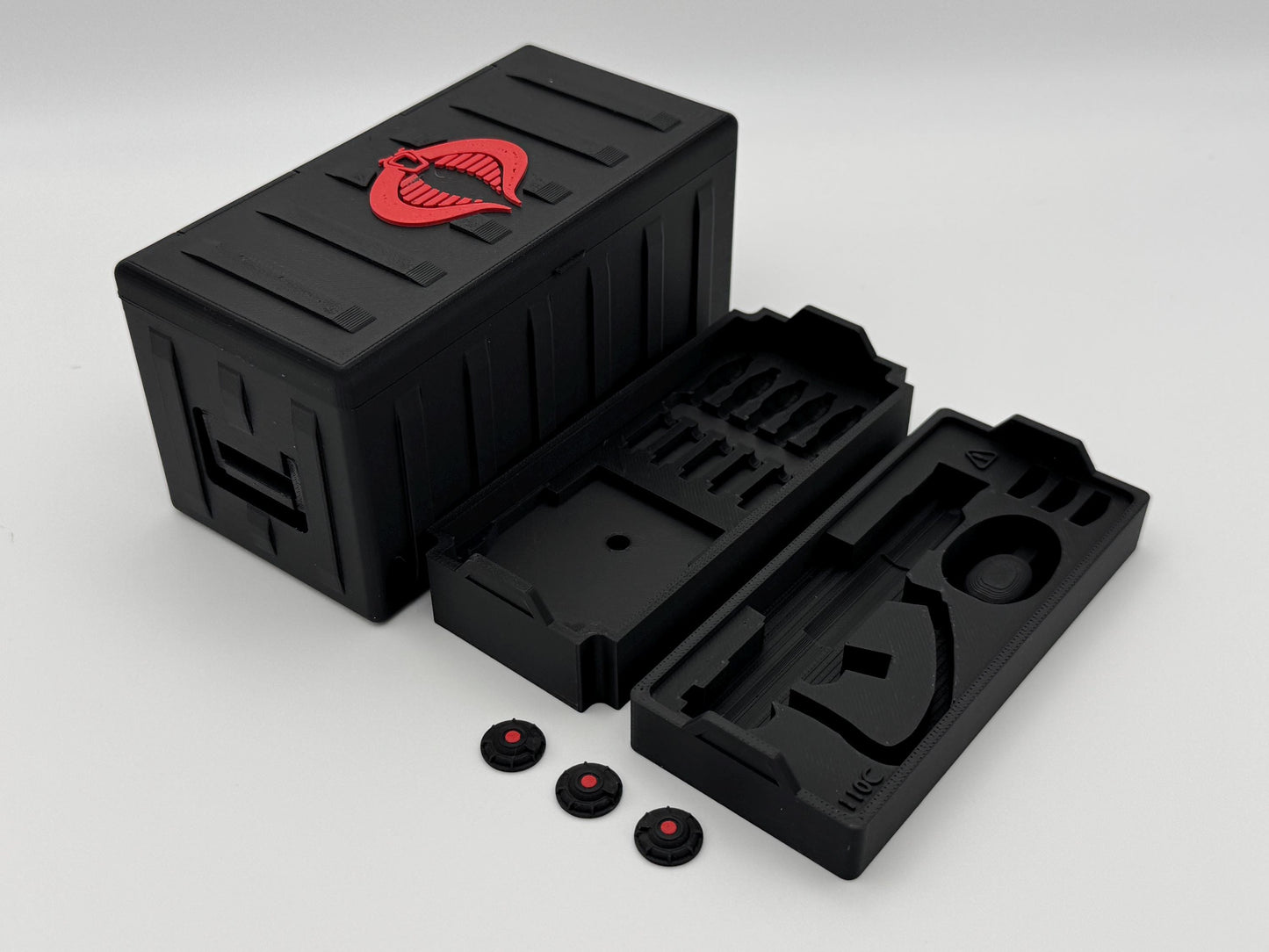 Mission Crate: Large HISS Infantry Trooper 110 Fire Team - G.I. Joe/Cobra