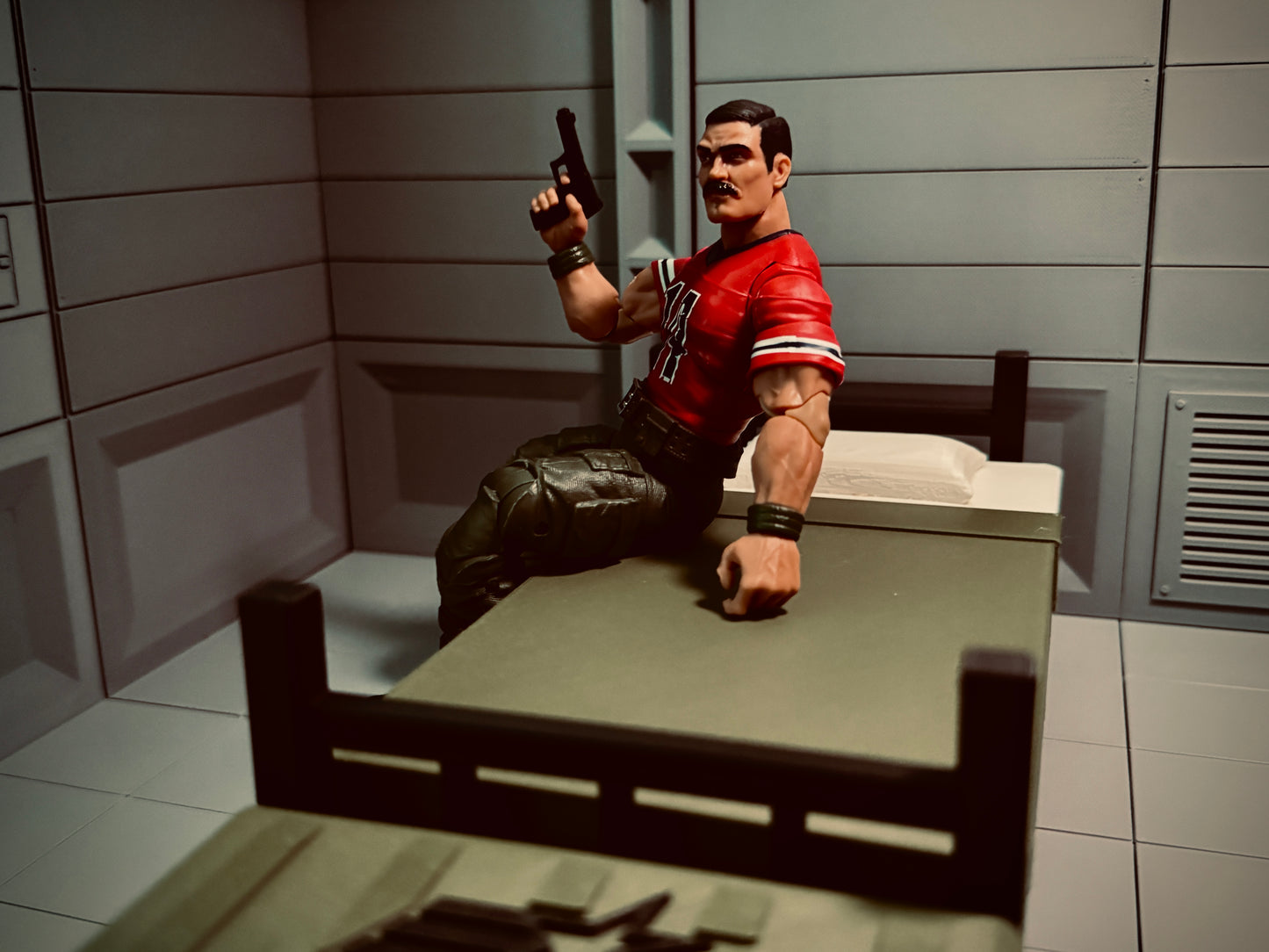 Diorama - Barrack Bunk - G.I. Joe/Cobra