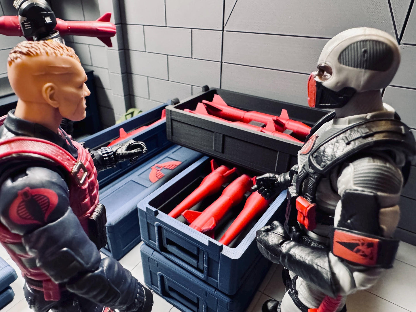 Mission Crate: Stinger Large Missile Pack - G.I. Joe/Cobra