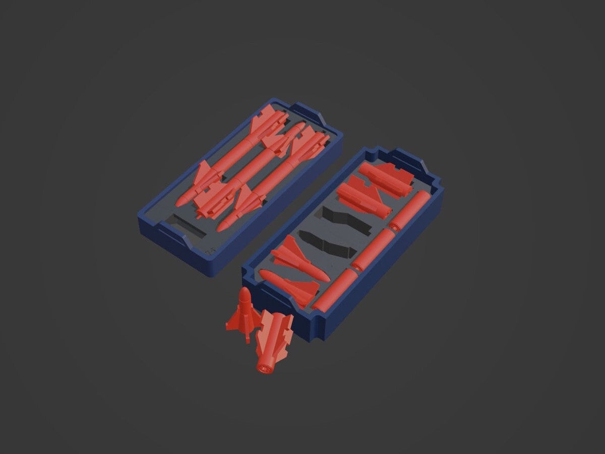 Mission Crate: Large Scrap-Iron #74 Missile Pack- G.I. Joe/Cobra