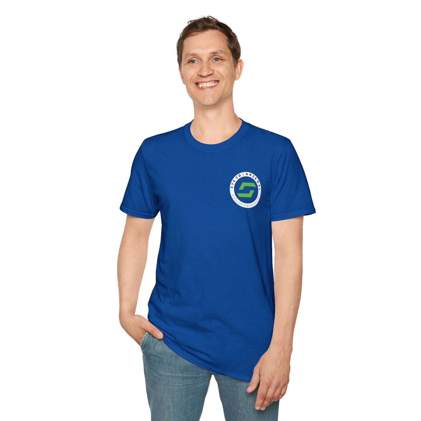 SYS 3D Arsenal Logo Left Chest T-Shirt