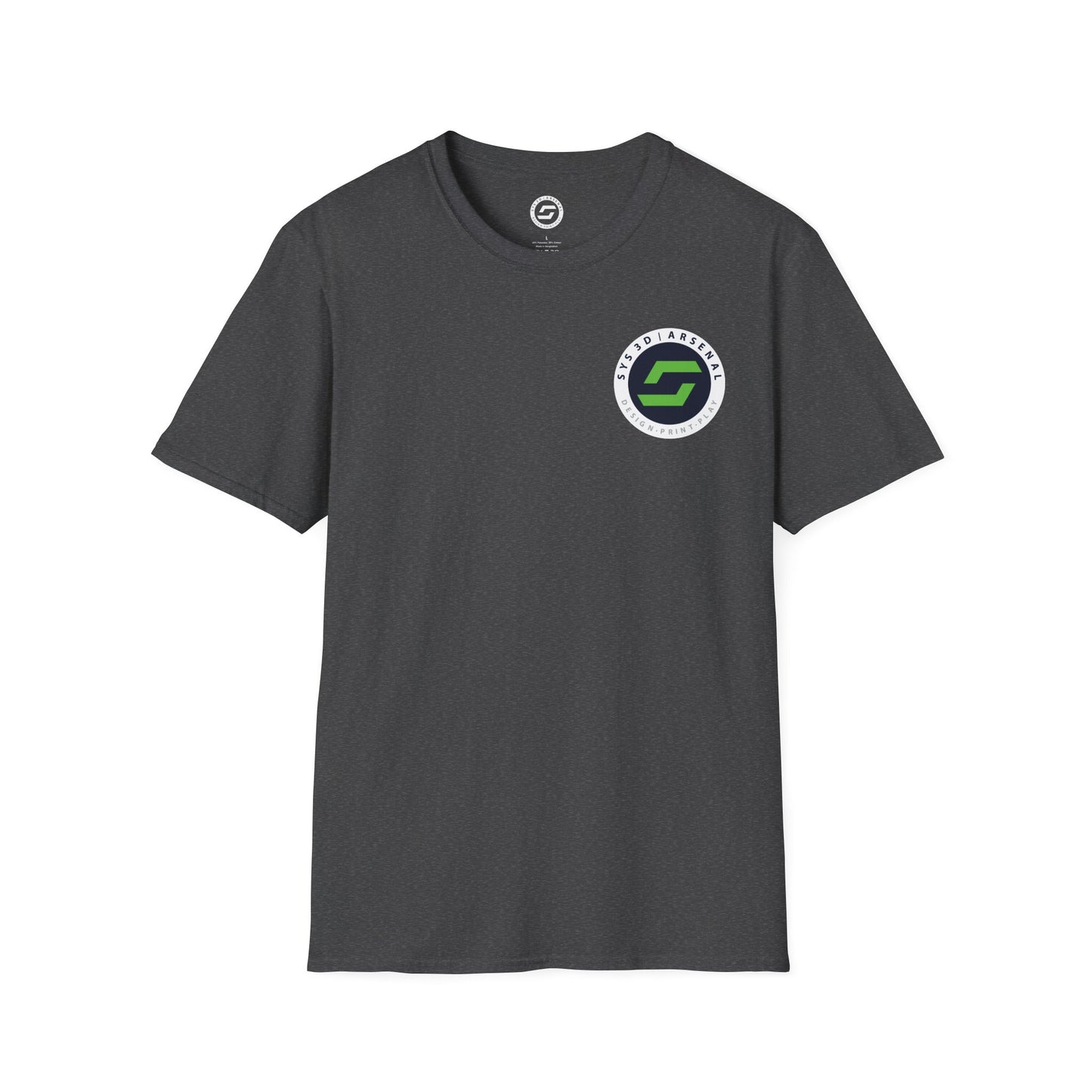 SYS 3D Arsenal Logo Left Chest T-Shirt