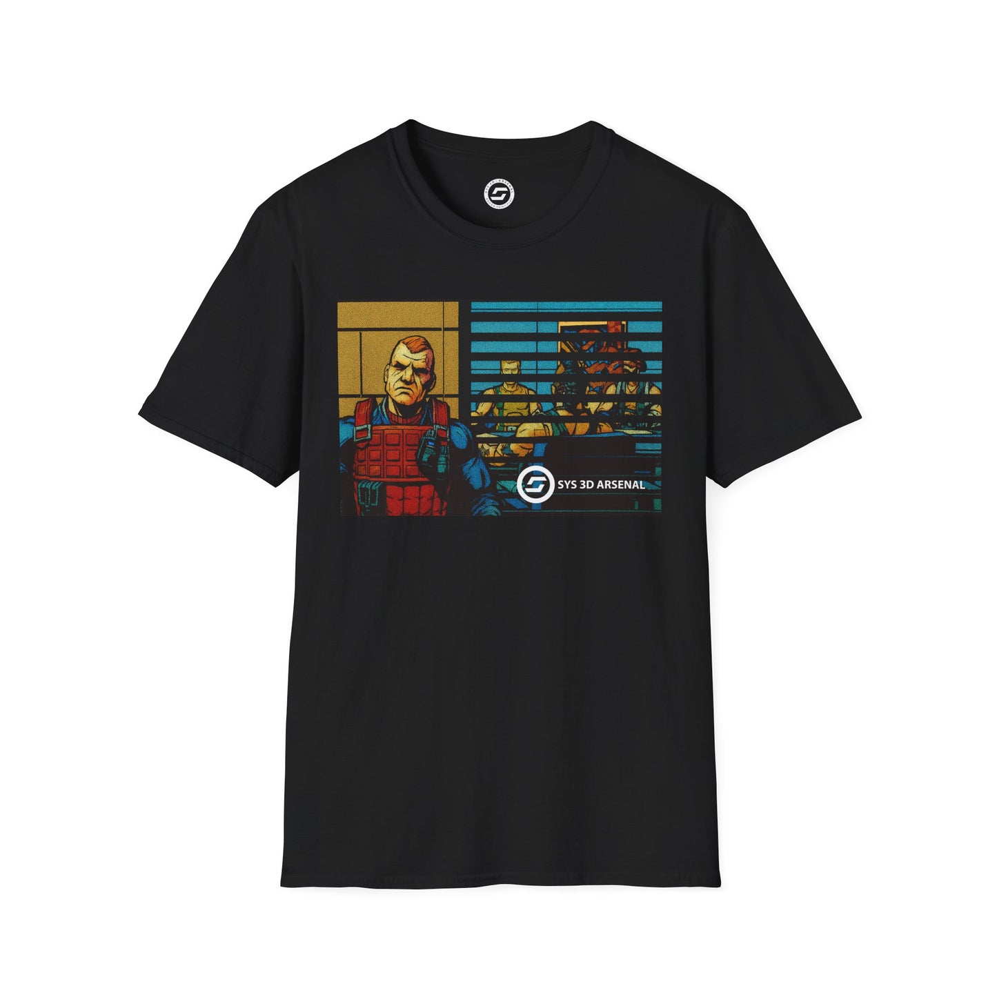 G.I. Joe Scrap Iron Office Confessional Unisex T-Shirt - SYS 3D