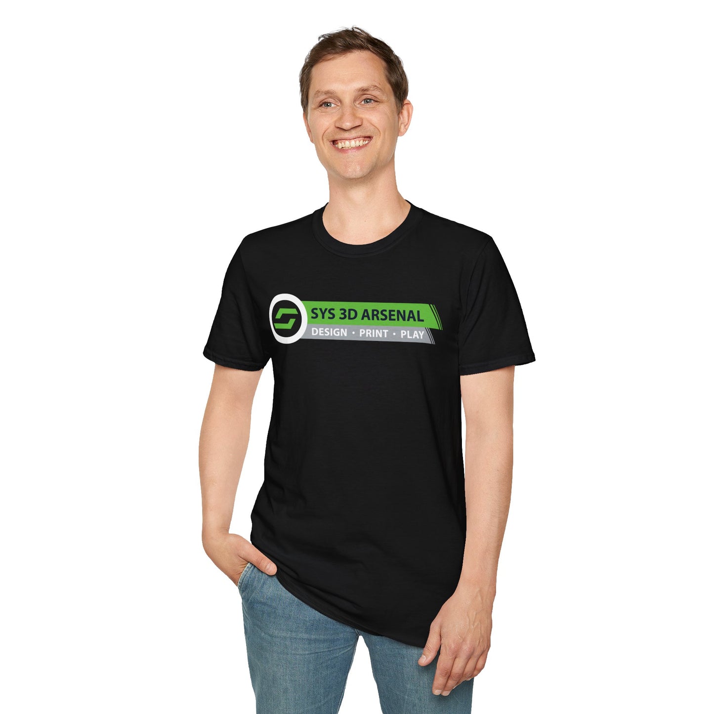 SYS 3D Arsenal Landscape Logo T-Shirt