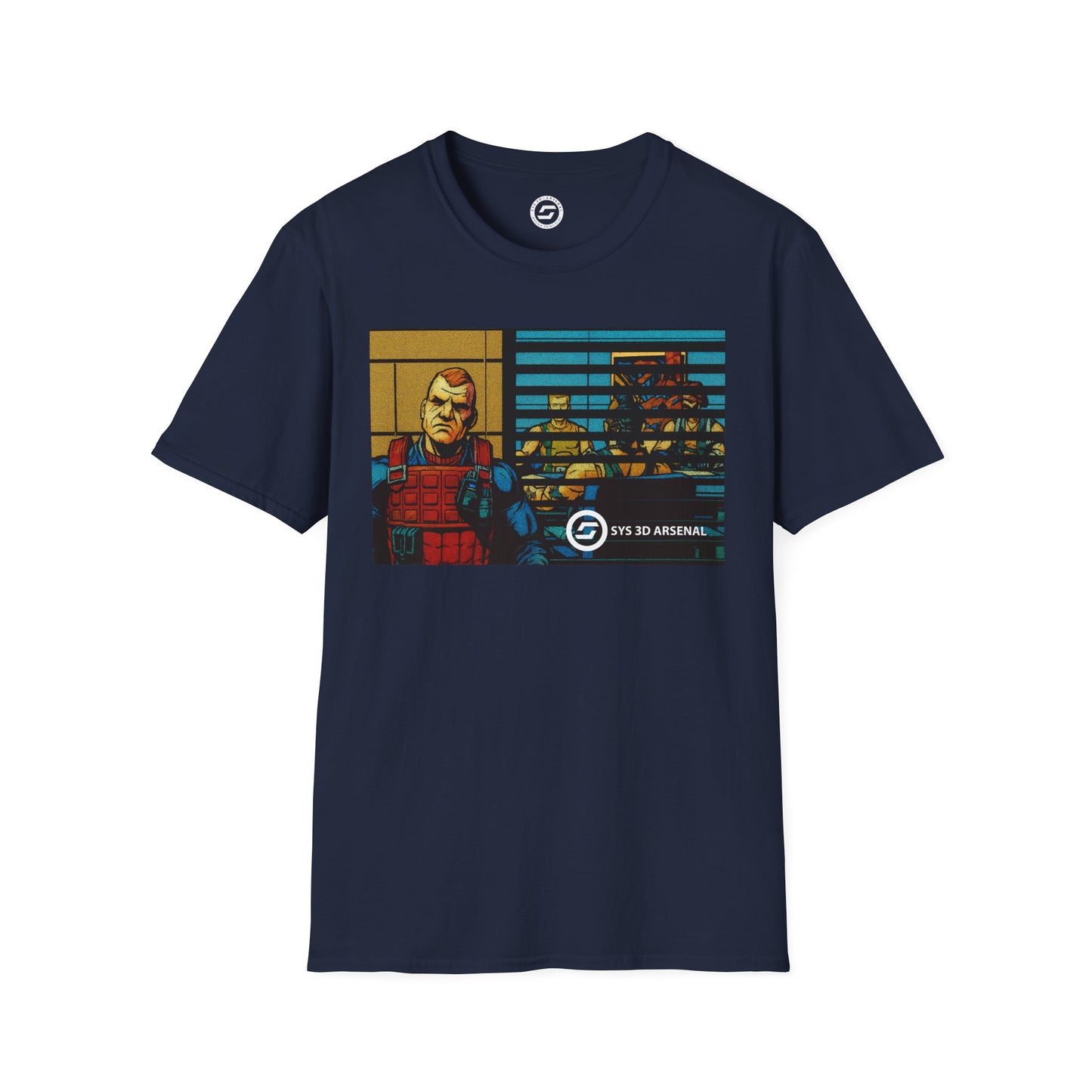 G.I. Joe Scrap Iron Office Confessional Unisex T-Shirt - SYS 3D