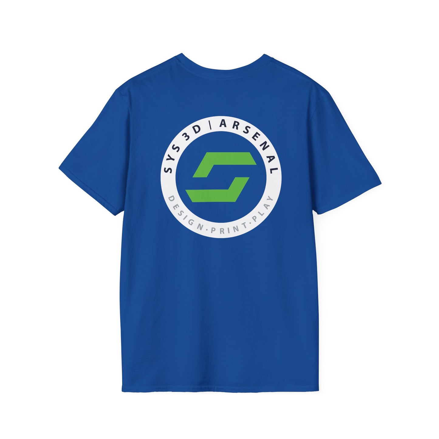 SYS 3D Arsenal Logo Front/Back T-Shirt