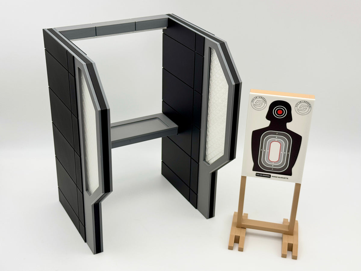 Armory - Shooting Range - 1/12 Scale G.I. Joe, Valaverse, Monster Force, Marvel Legends