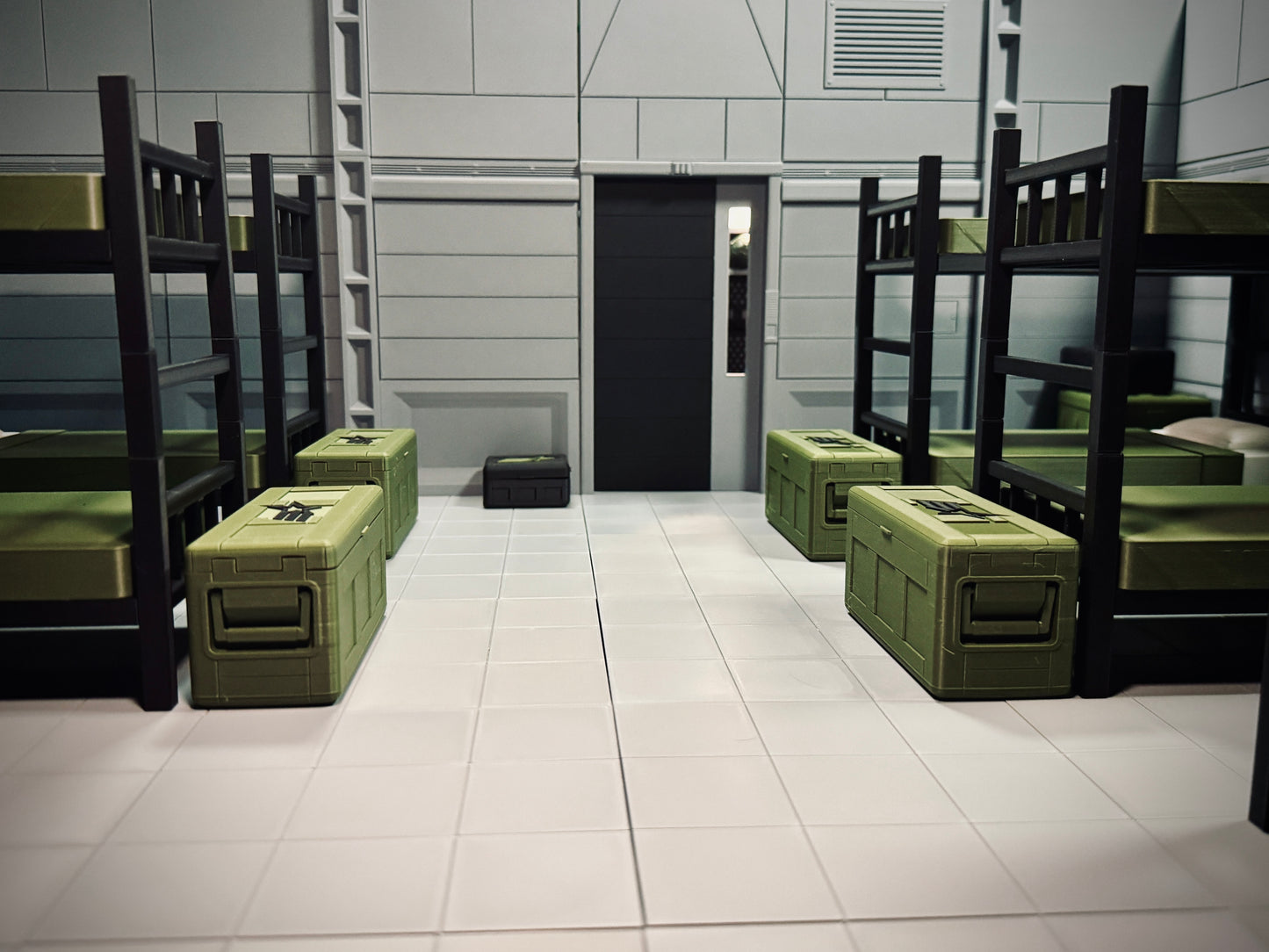 Diorama - Barrack Bunk - G.I. Joe/Cobra