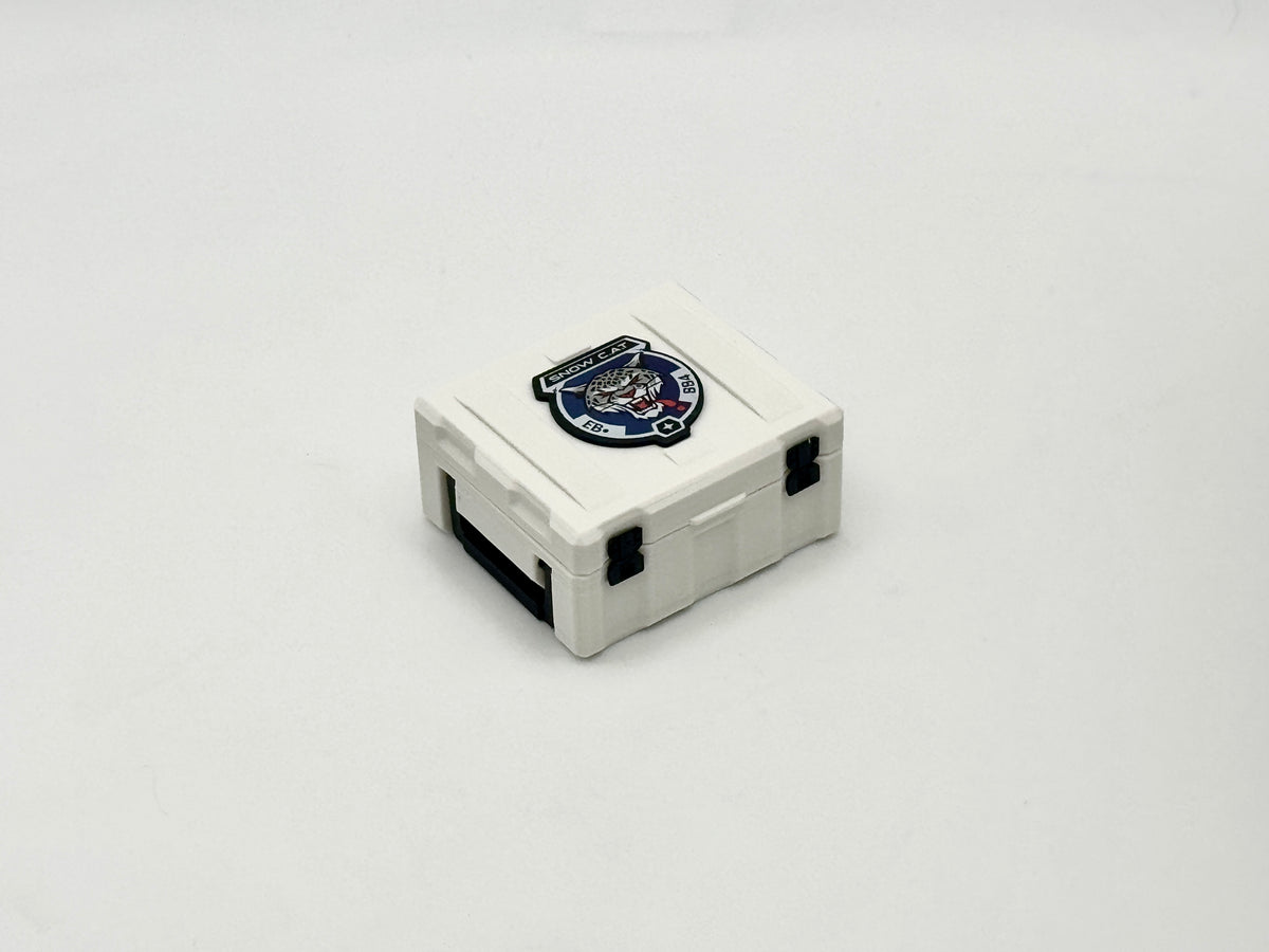 Utility Crate: Strong Snow C.A.T. Medical and Supply Crates - 1/12 Scale G.I. Joe, Cobra