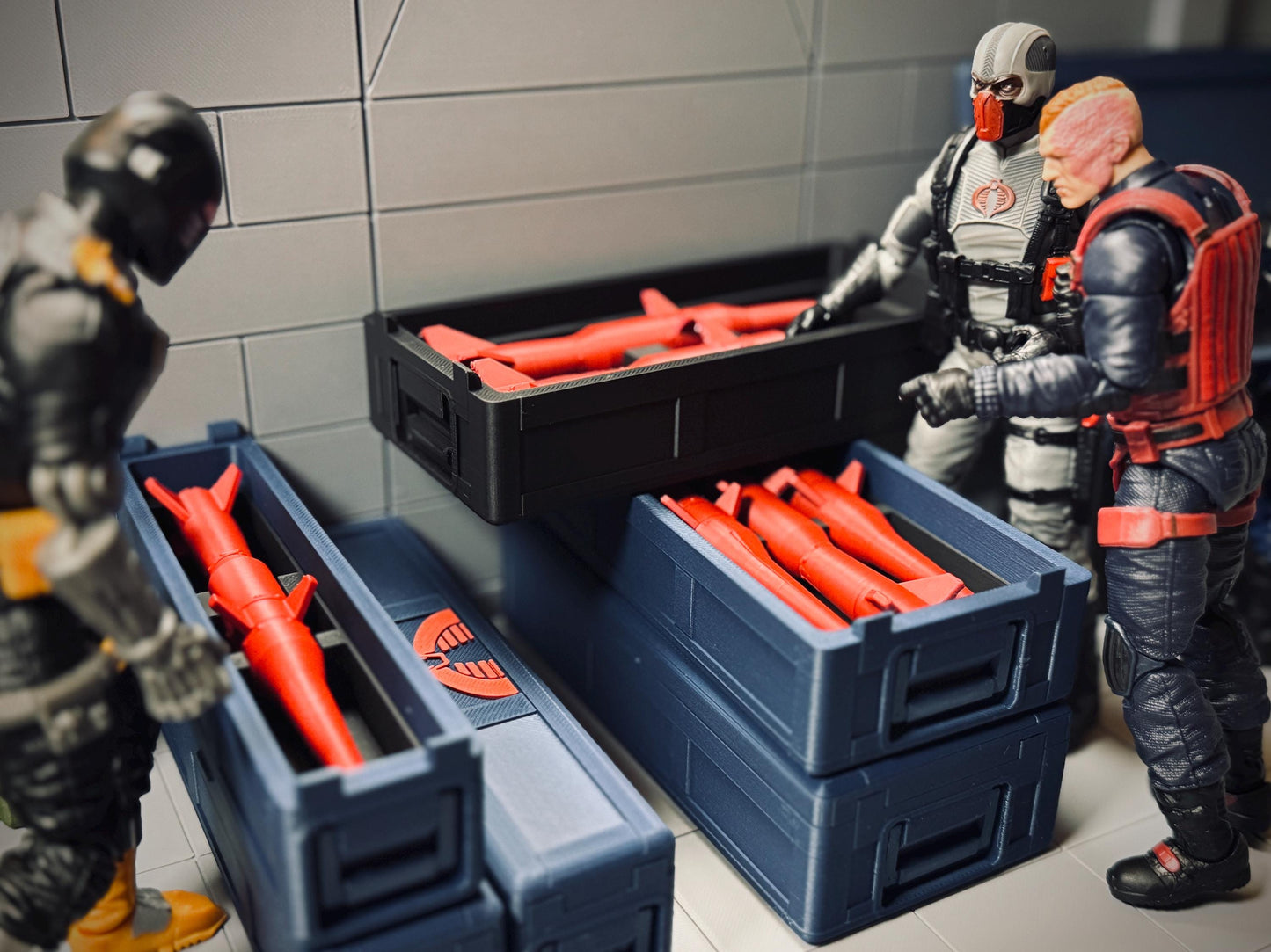 Mission Crate: Stinger Small Missile Pack - G.I. Joe/Cobra
