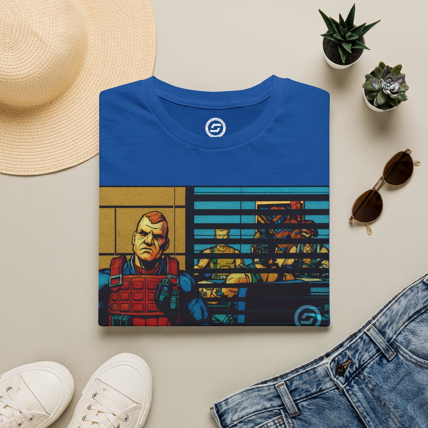 G.I. Joe Scrap Iron Office Confessional Graphic T-Shirt