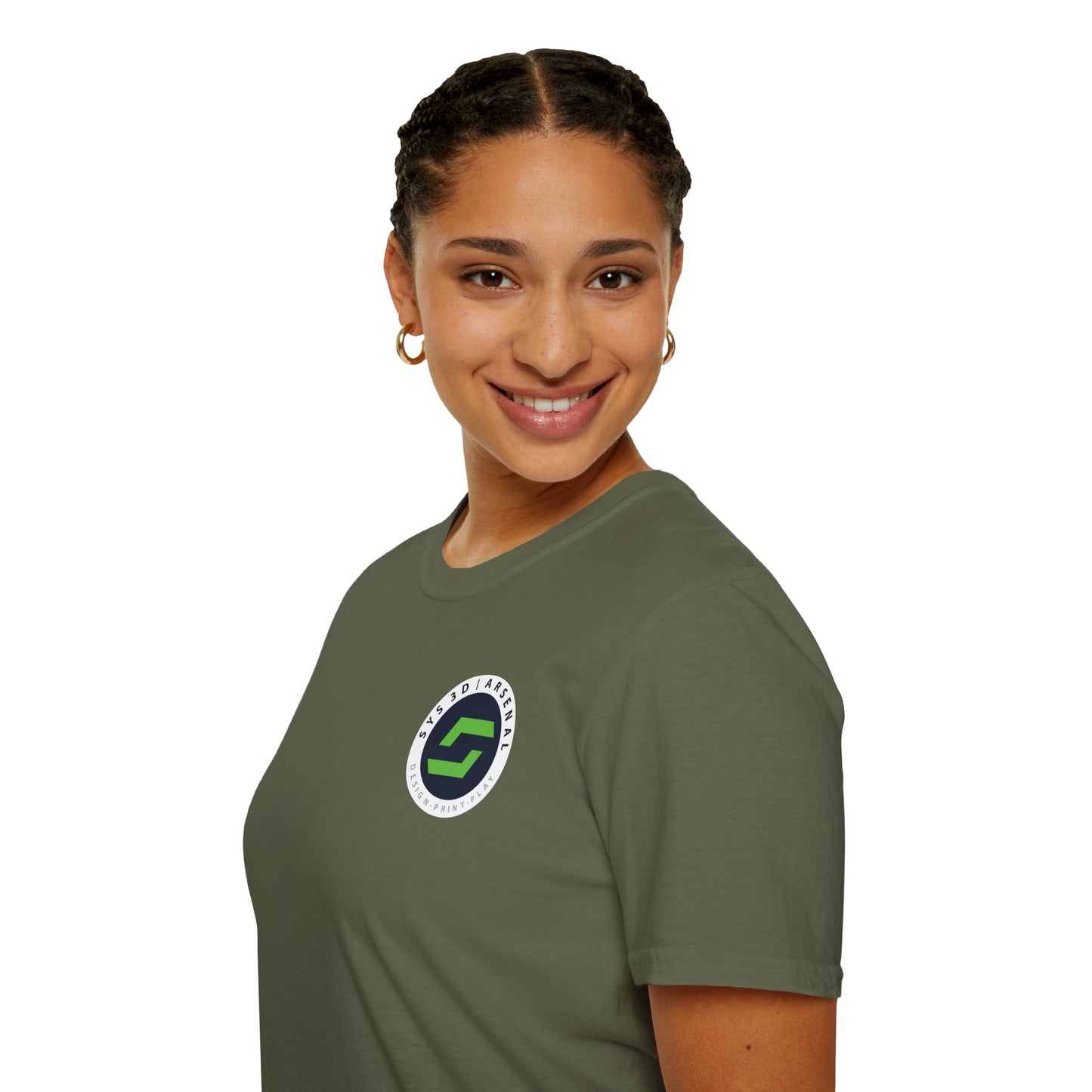 SYS 3D Arsenal Logo Left Chest T-Shirt