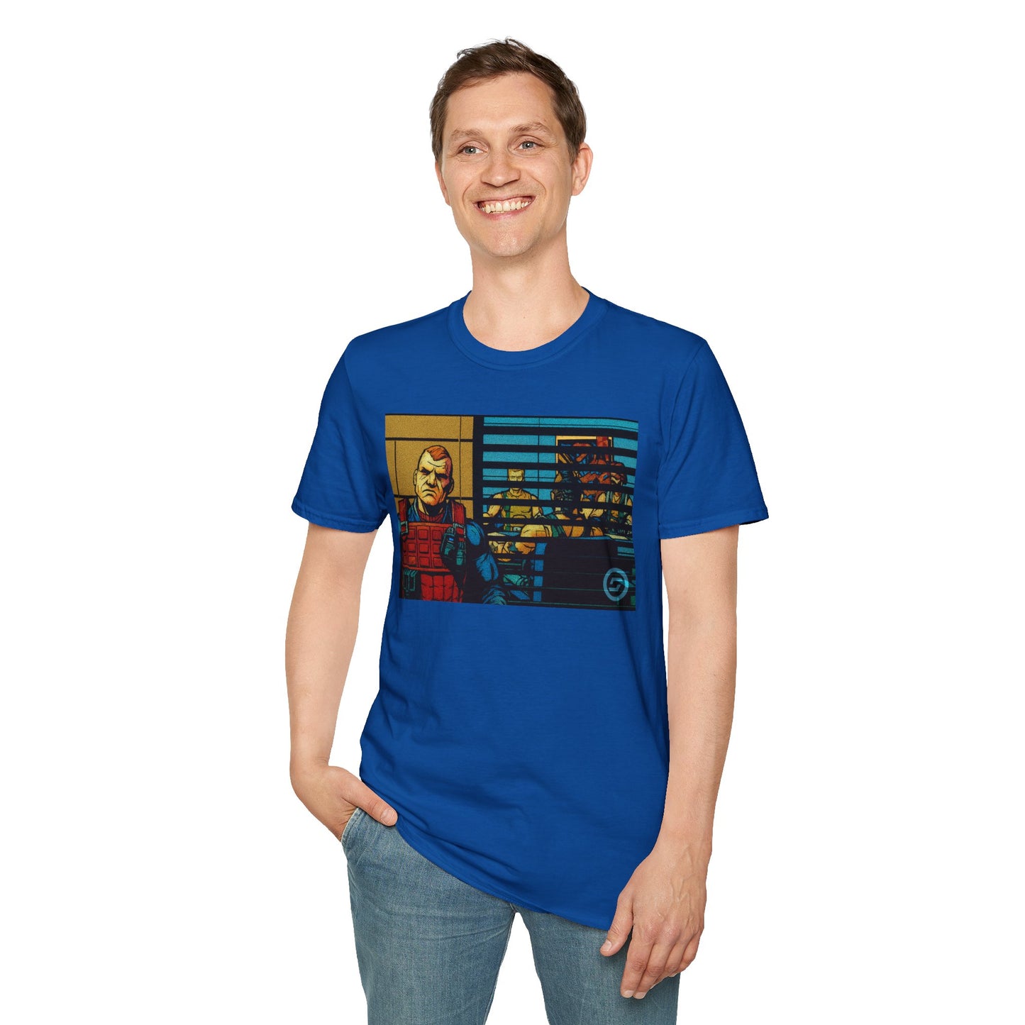 G.I. Joe Scrap Iron Office Confessional Graphic T-Shirt