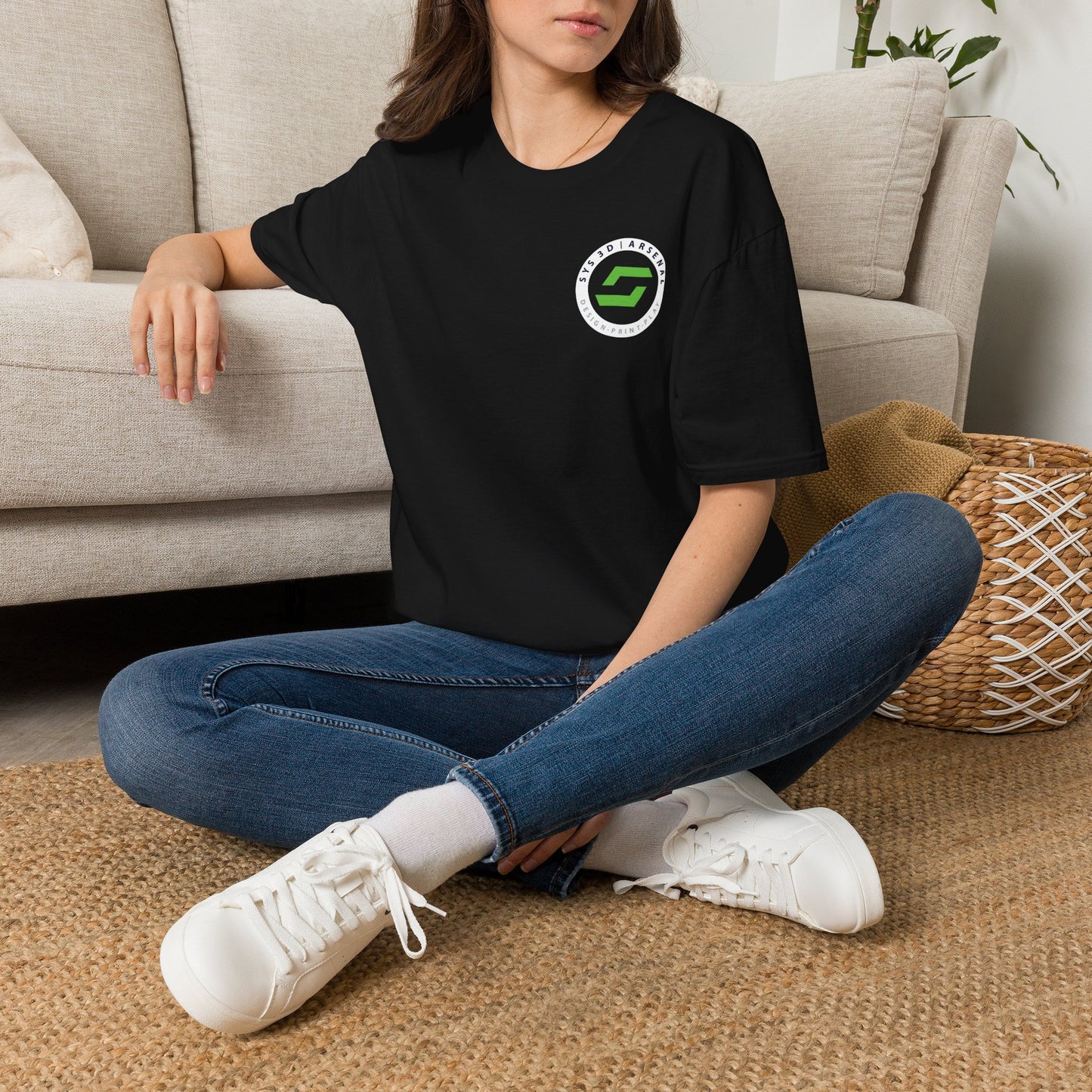 SYS 3D Arsenal Logo Front/Back T-Shirt