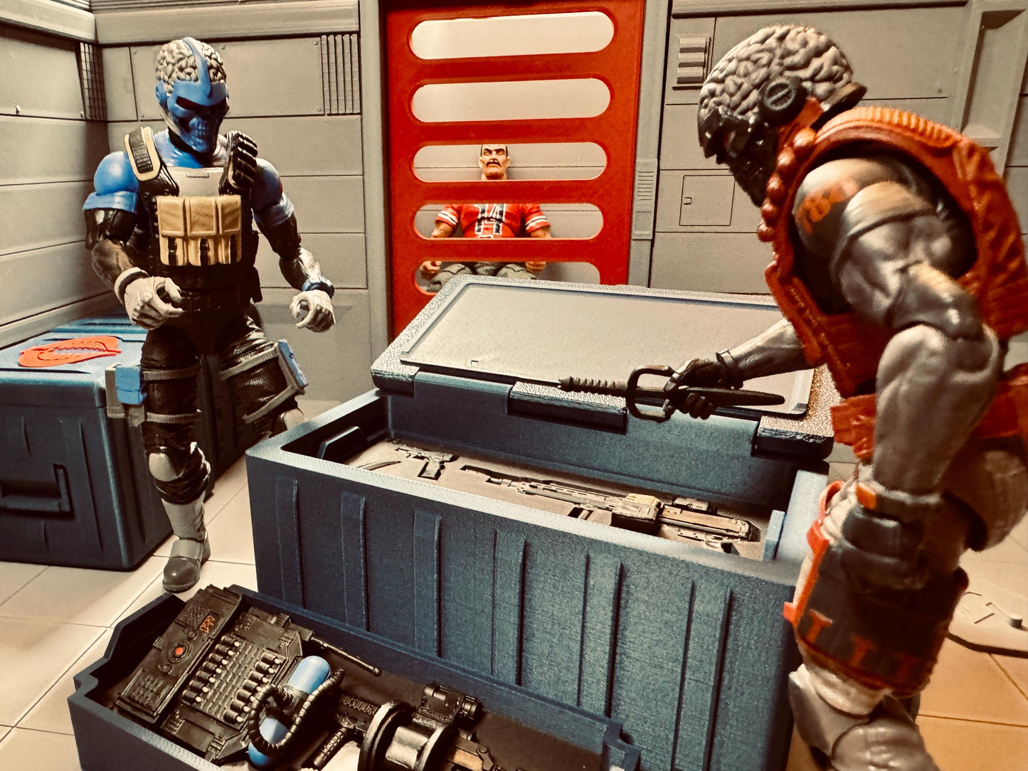 Mission Crate: Large Range Viper 76/Fire Team - G.I. Joe/Cobra