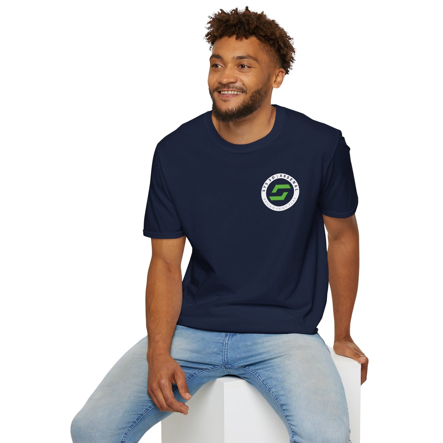 SYS 3D Arsenal Logo Left Chest T-Shirt