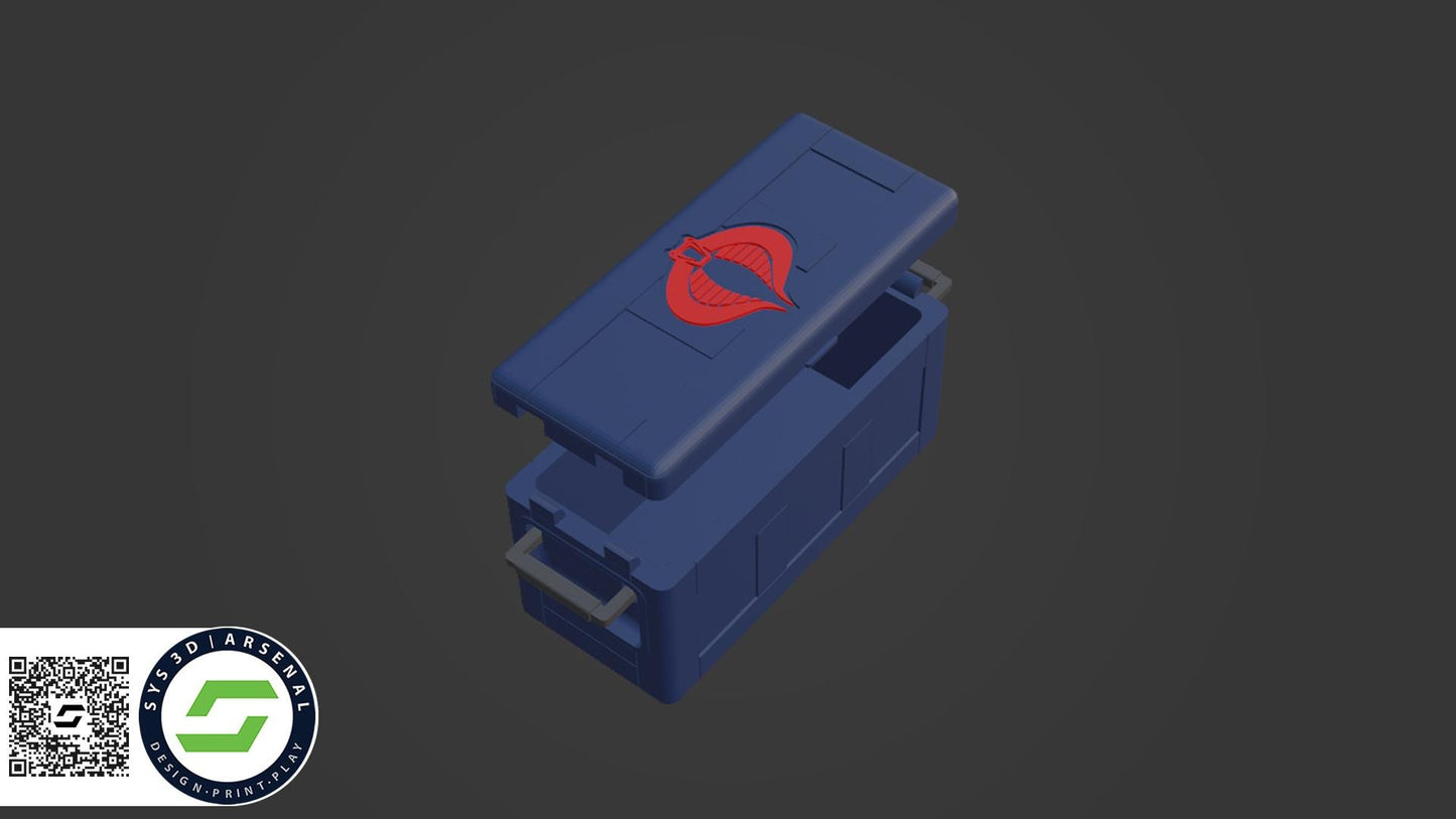 HQ Crate System - SI Utility Large 1:12 Scale