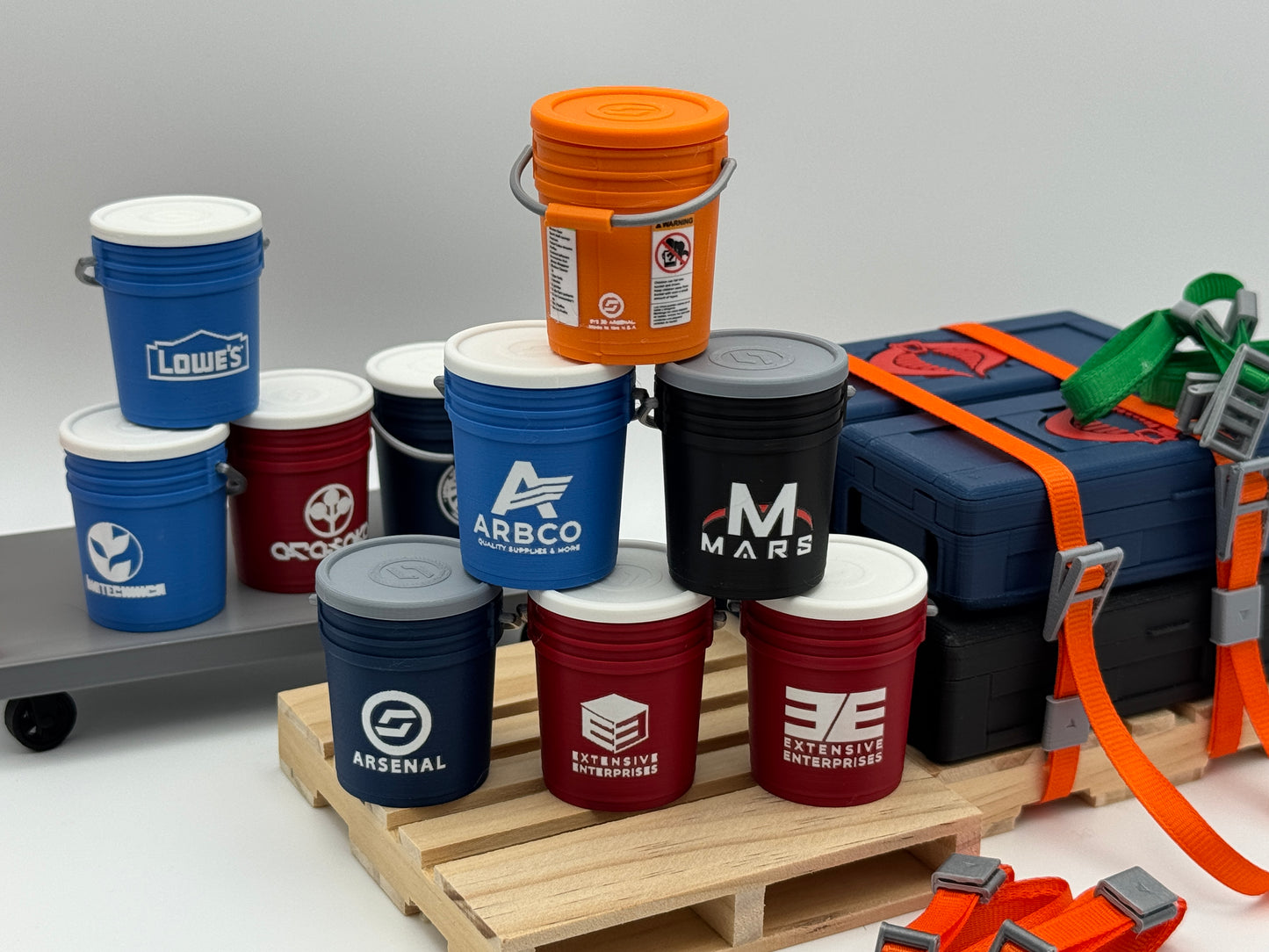 1/12 Scale 5 Gallon Bucket - G.I. Joe, Valaverse, Monster Force