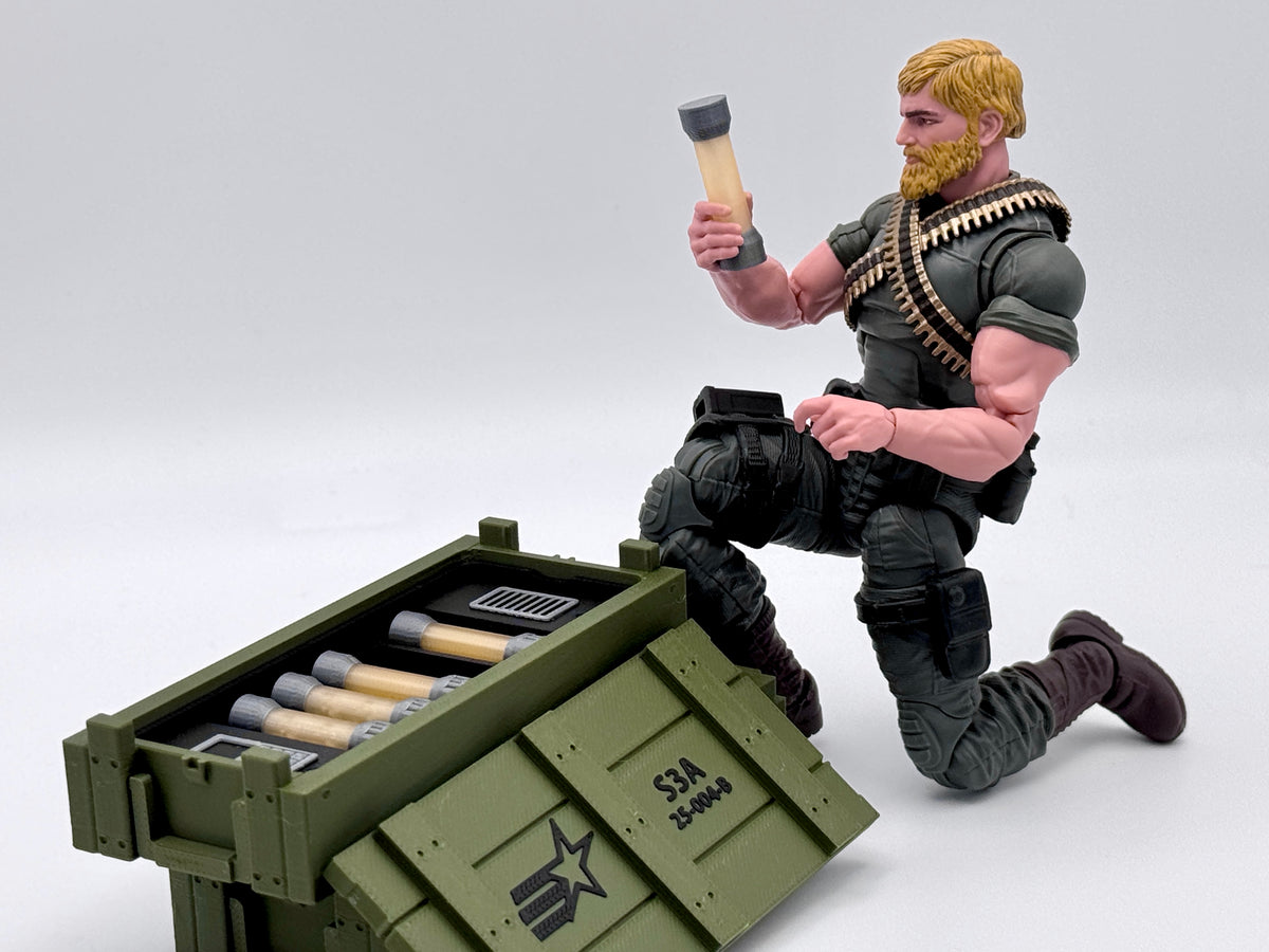 Standard Crate - Utility Legacy Medium - G.I. Joe, Valaverse, Moster Force