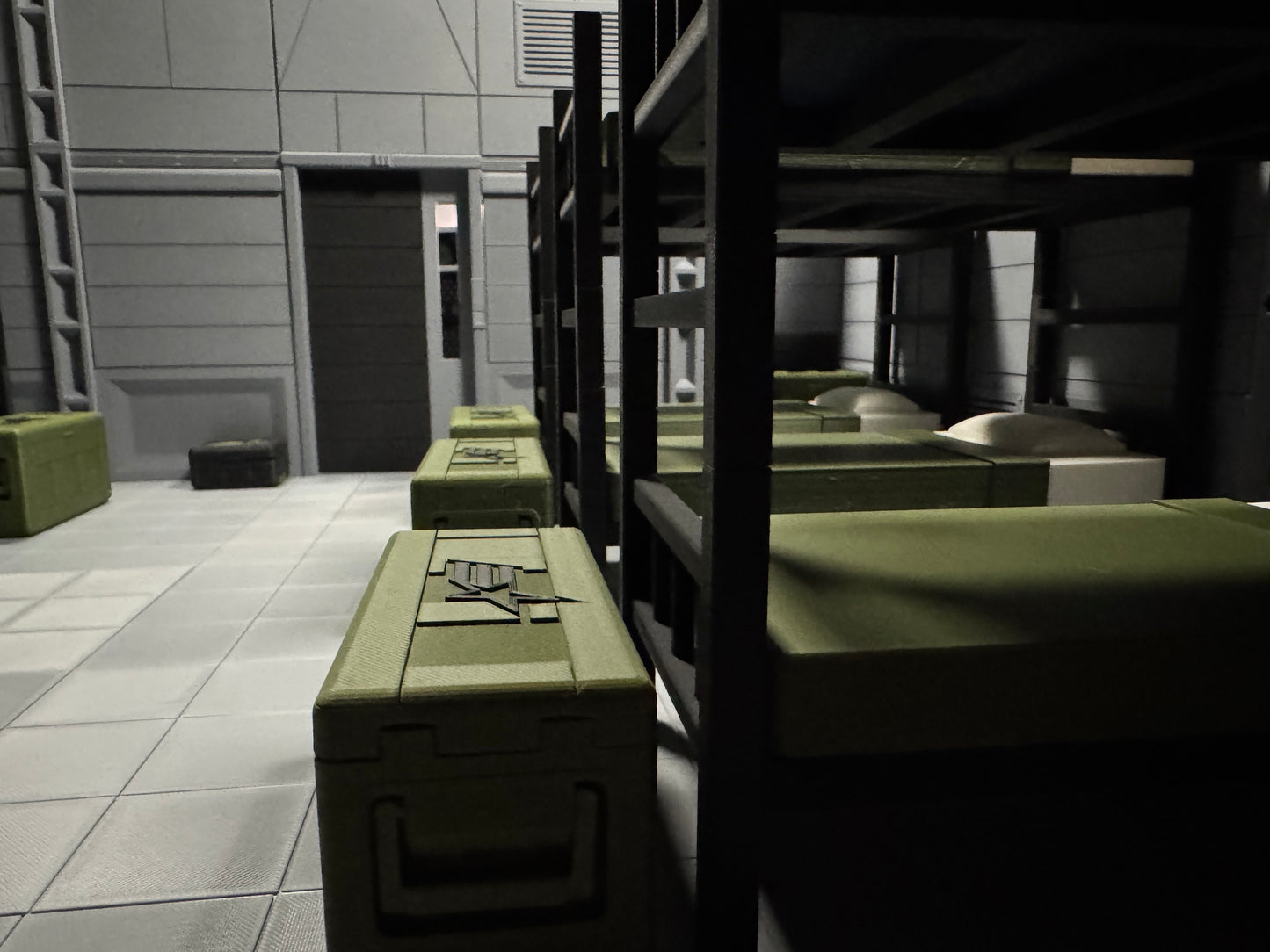 Diorama - Barrack Bunk - G.I. Joe/Cobra