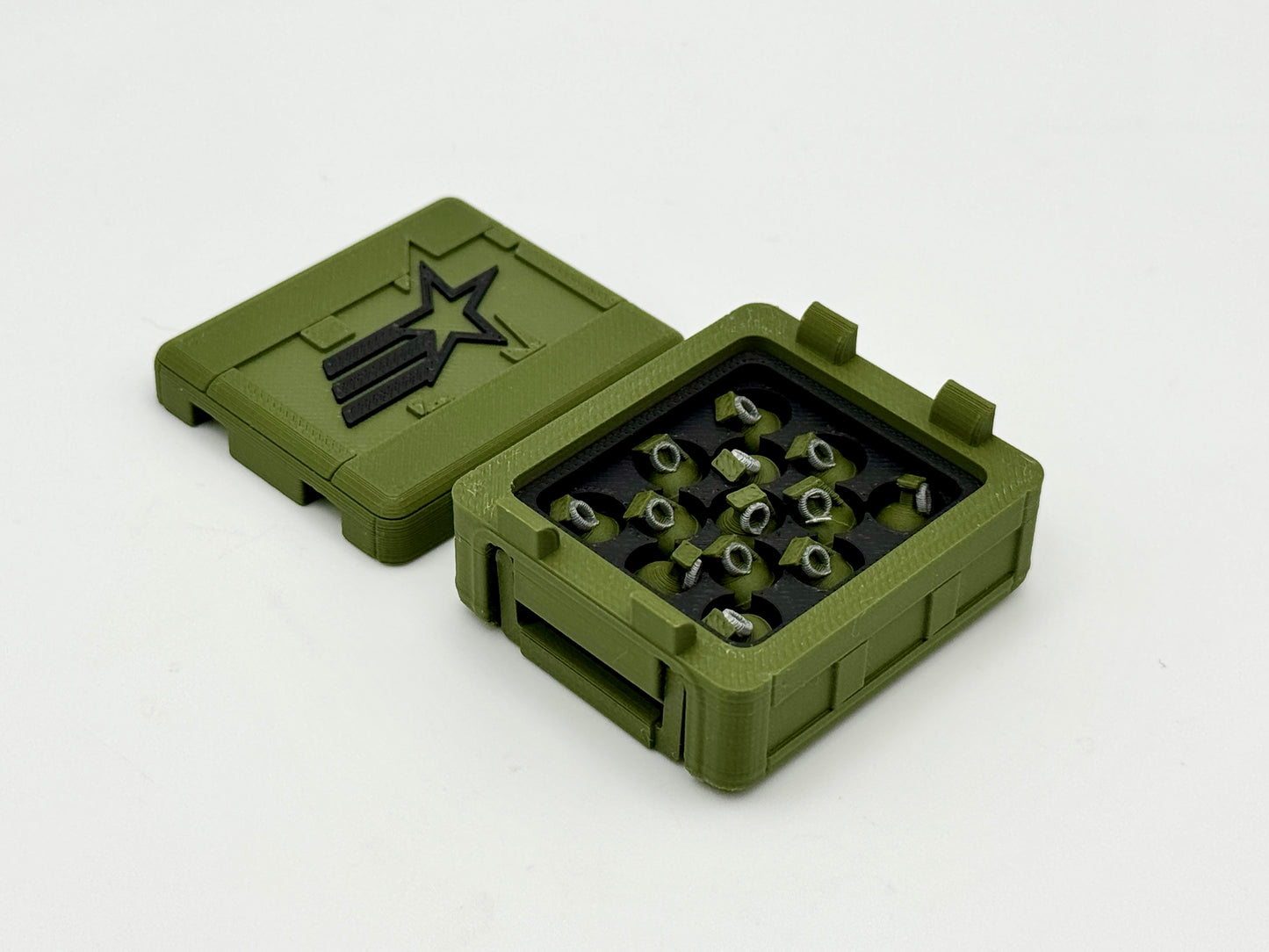 Standard Crate: Utility X-Small with M67 or MKII Grenades - G.I. Joe