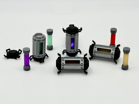 Standard Crate - Chemical/Element Case with Cylinder - G.I. Joe/Cobra