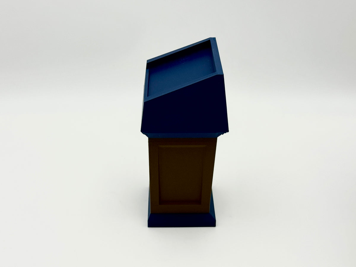 Diorama - Podium #02 - Whitehouse, President Lectern 1/12 Scale