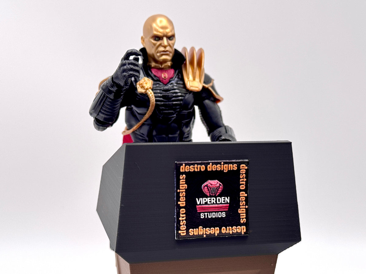 Diorama - Podium #02 - Whitehouse, President Lectern 1/12 Scale