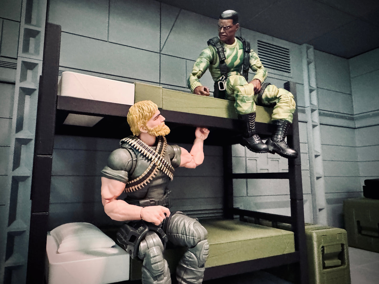 Diorama - Barrack Bunk - G.I. Joe/Cobra