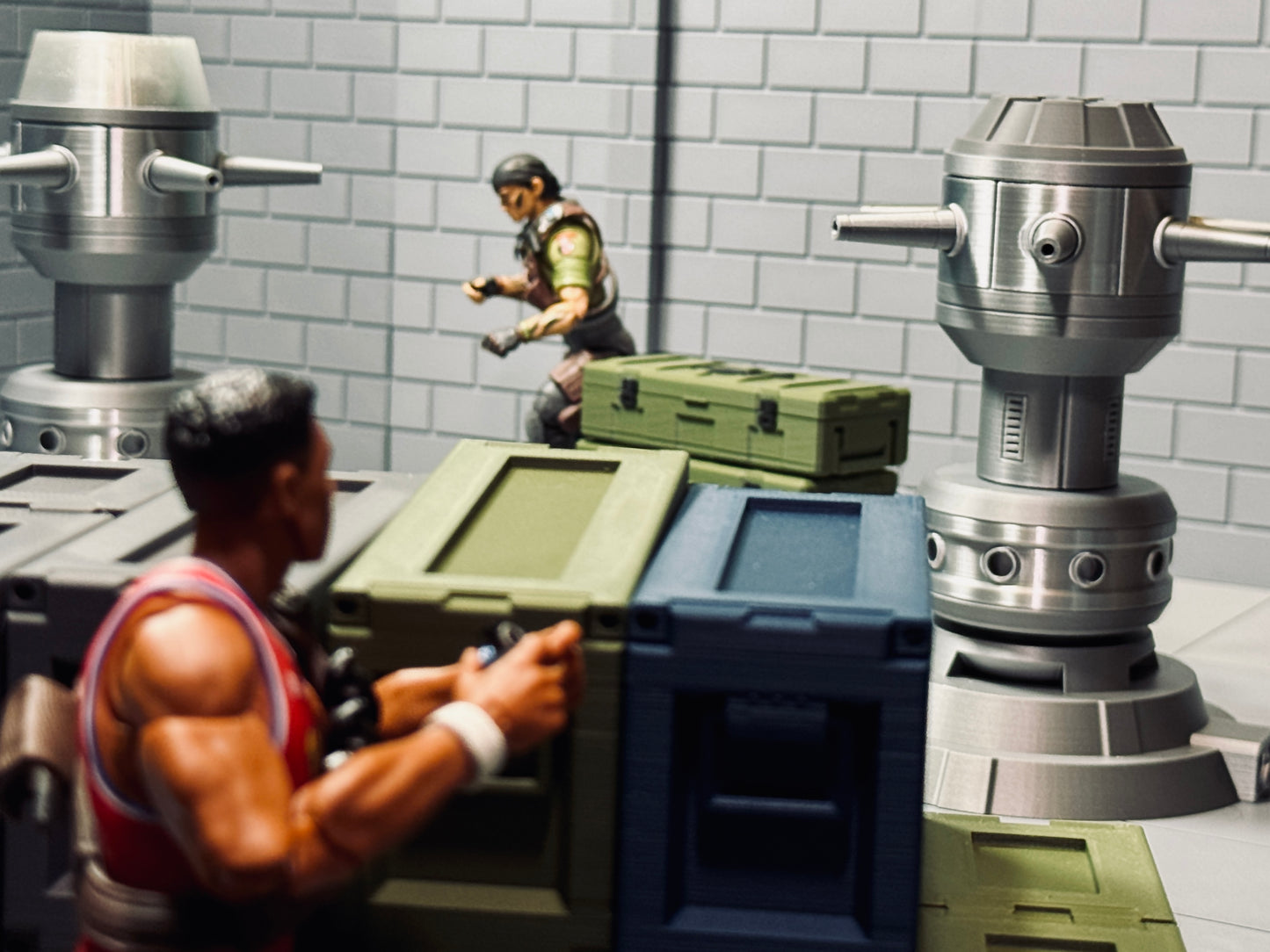 Training Turret G.I. Joe Classified/Cobra 1:12 Scale