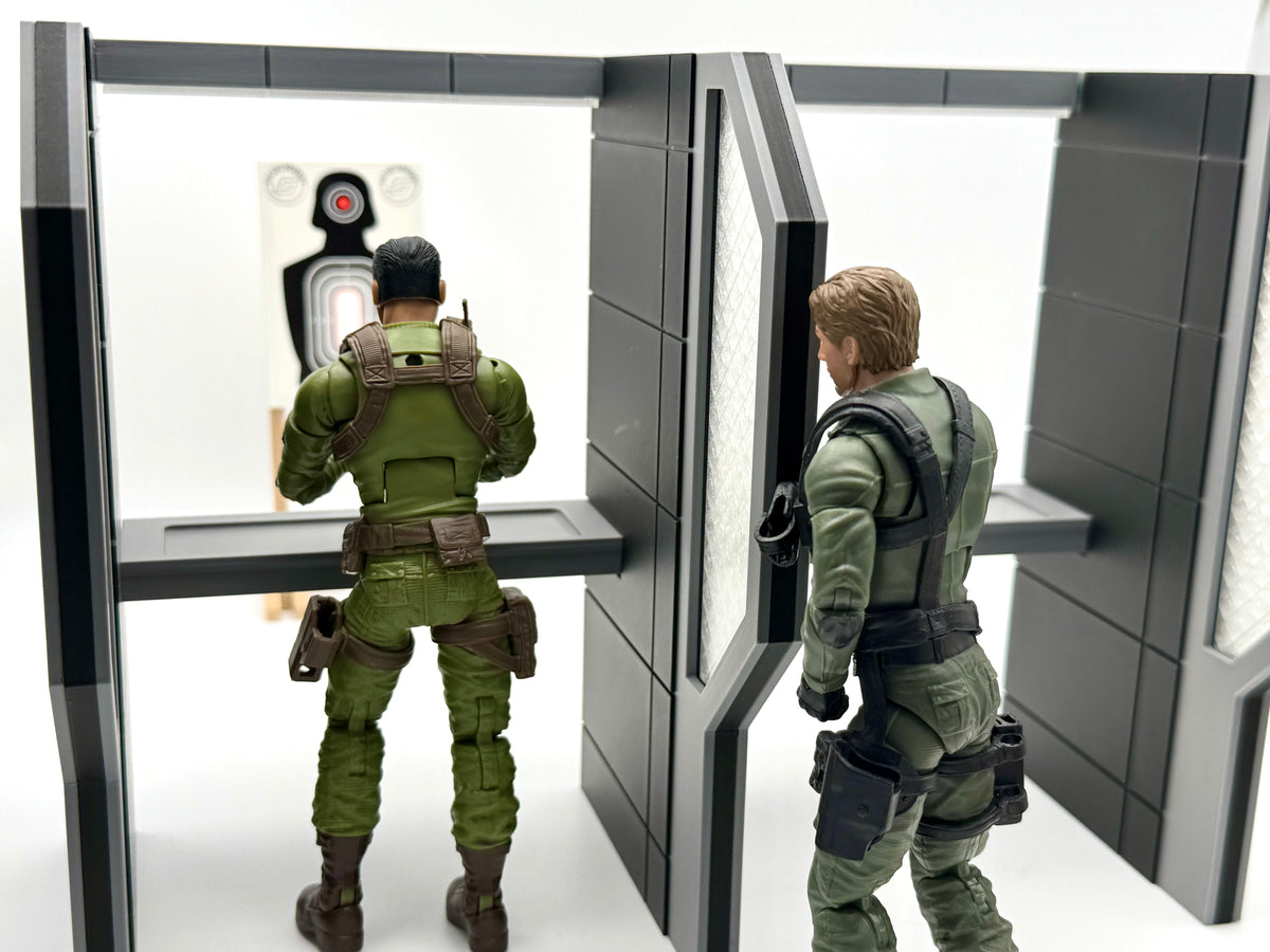 Armory - Shooting Range - 1/12 Scale G.I. Joe, Valaverse, Monster Force, Marvel Legends