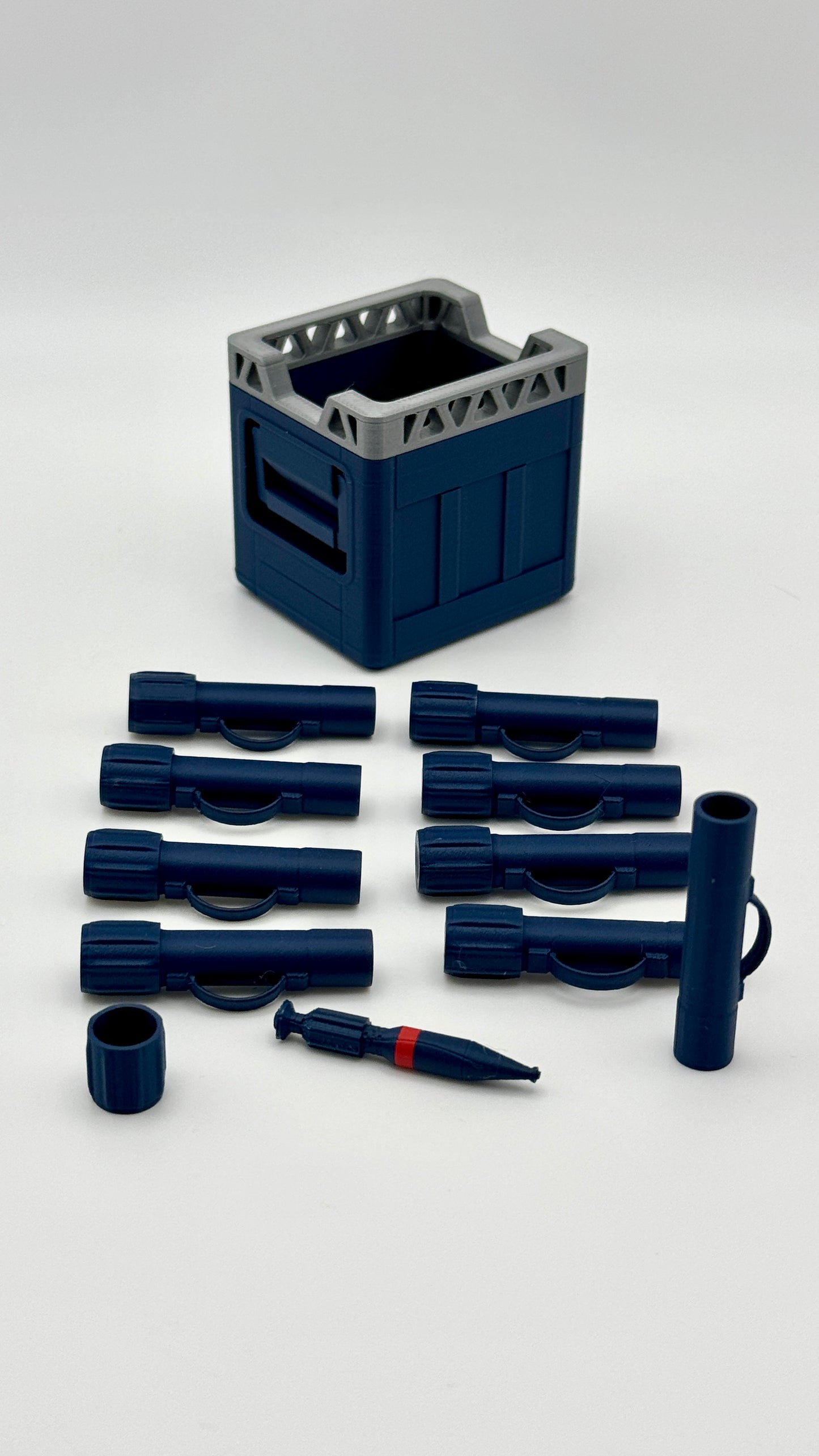 Utility Crate - Small Mortar Round Transport - G.I. Joe/Cobra 1:12 Scale