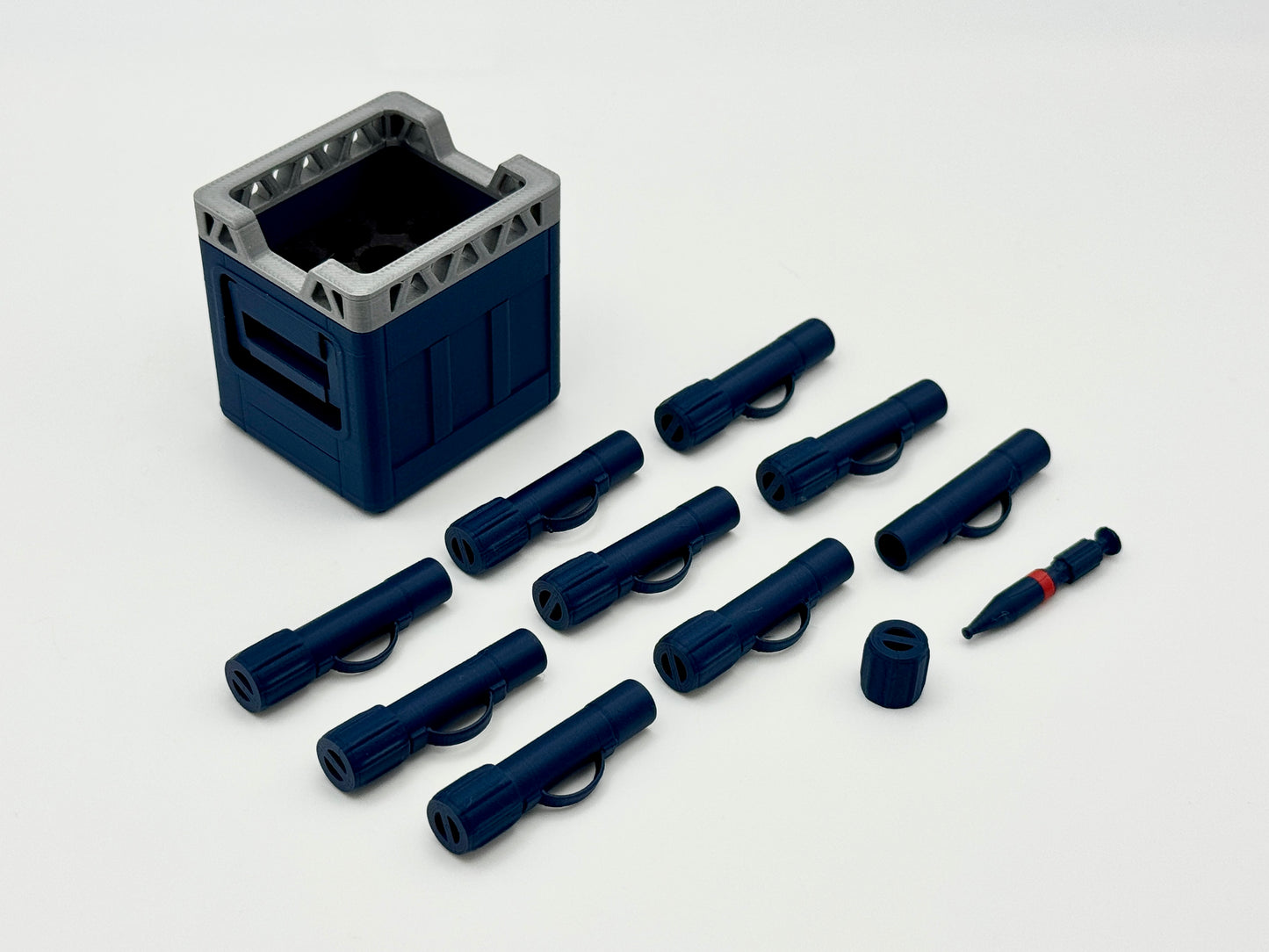 Utility Crate - Small Mortar Round Transport - G.I. Joe/Cobra 1:12 Scale