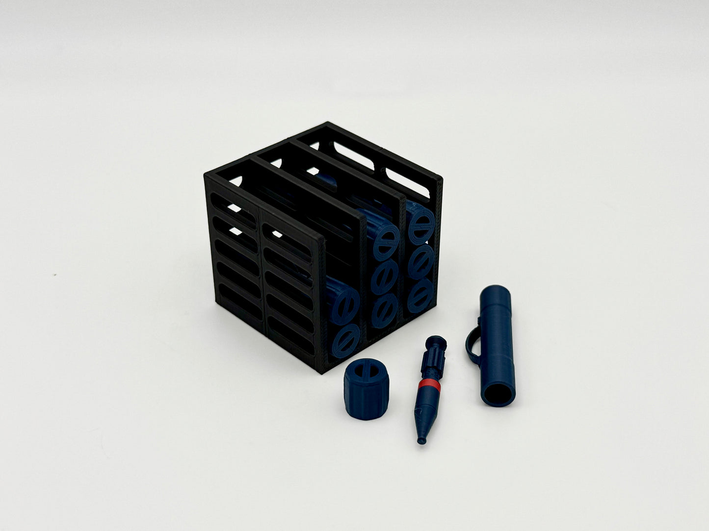 Utility Crate - Small Mortar Round/Storage Rack - G.I. Joe/Cobra 1:12 Scale