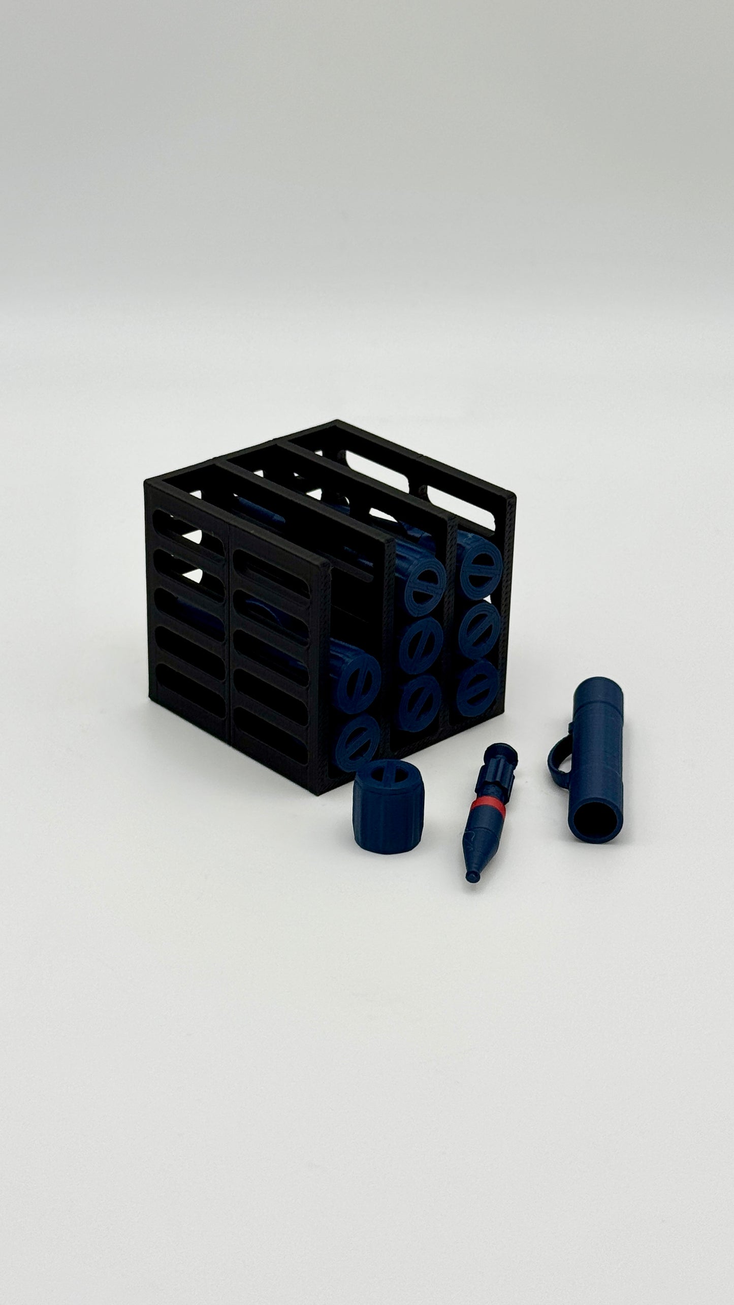 Utility Crate - Small Mortar Round/Storage Rack - G.I. Joe/Cobra 1:12 Scale