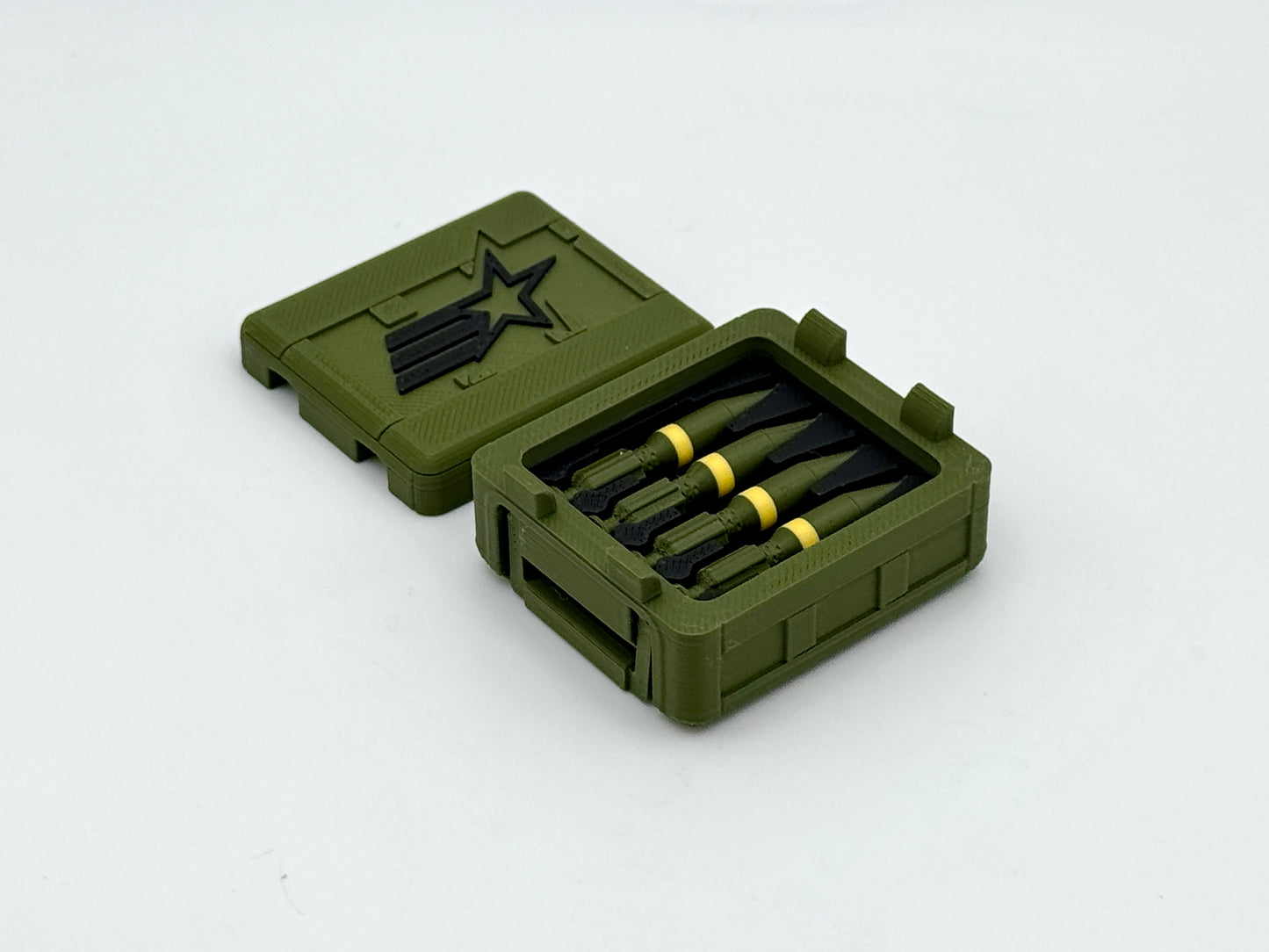 Utility Crate: X-Small with Mortar Rounds - G.I. Joe/Cobra