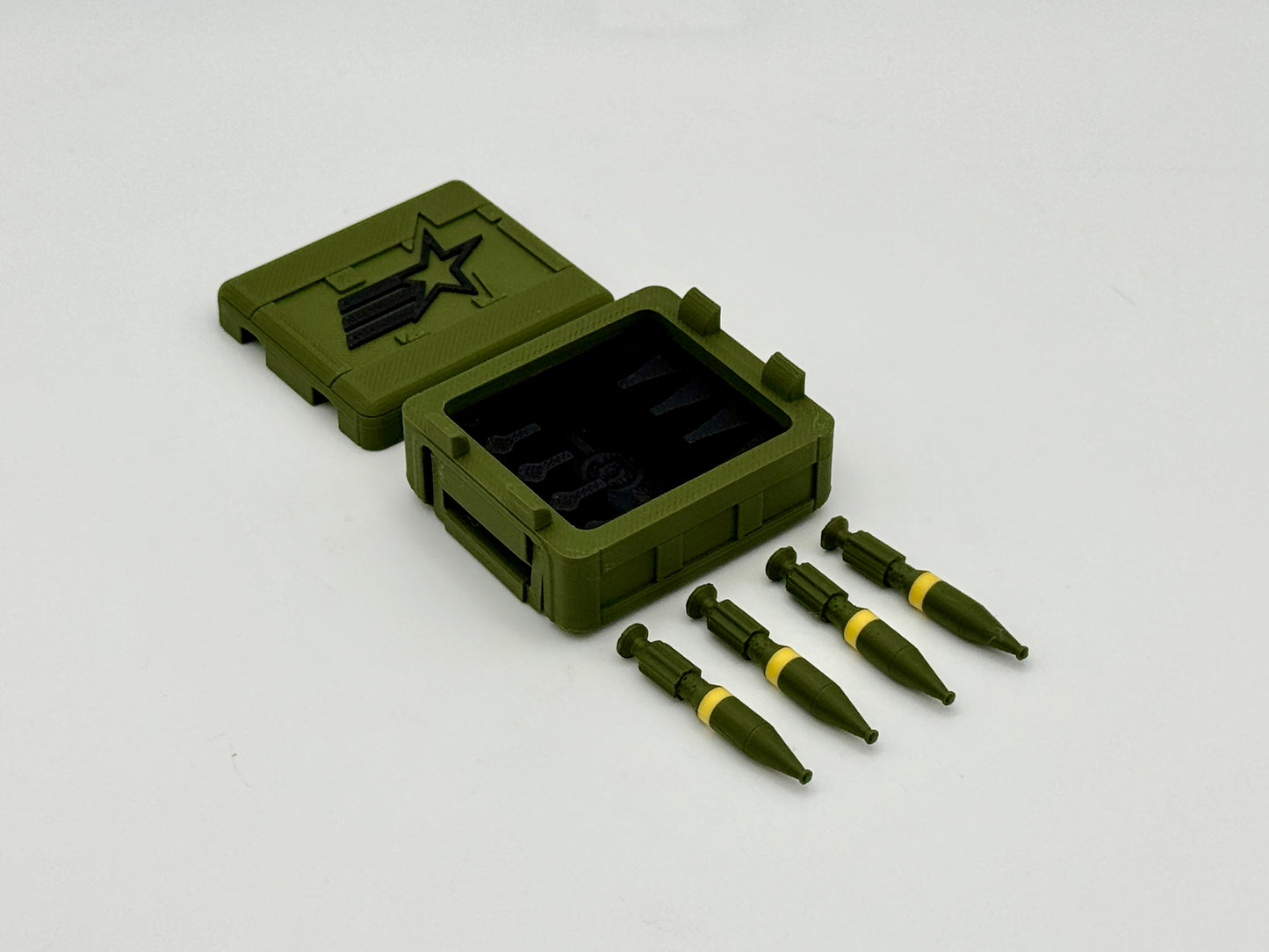 Utility Crate: X-Small with Mortar Rounds - G.I. Joe/Cobra