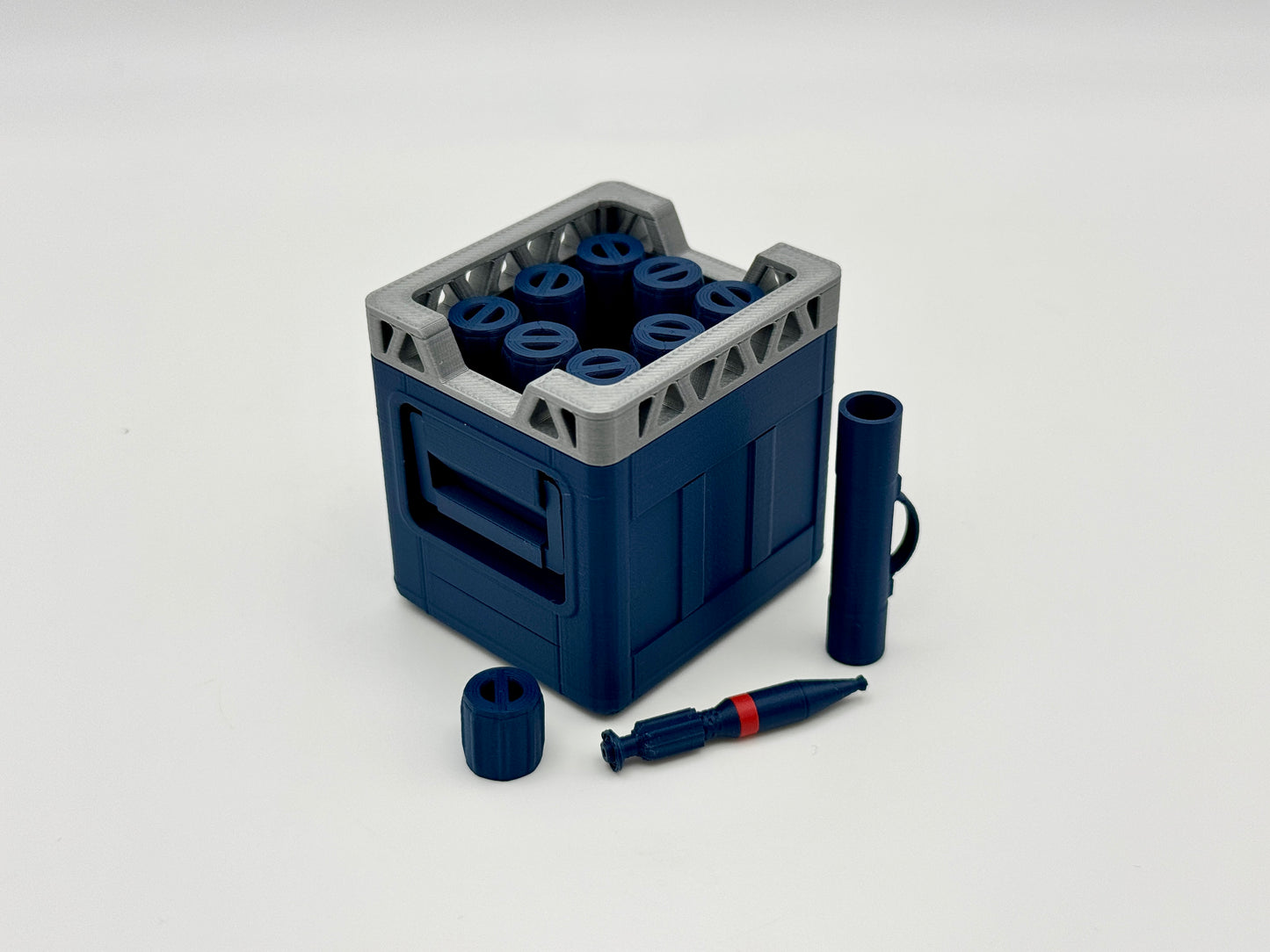 Utility Crate - Small Mortar Round Transport - G.I. Joe/Cobra 1:12 Scale