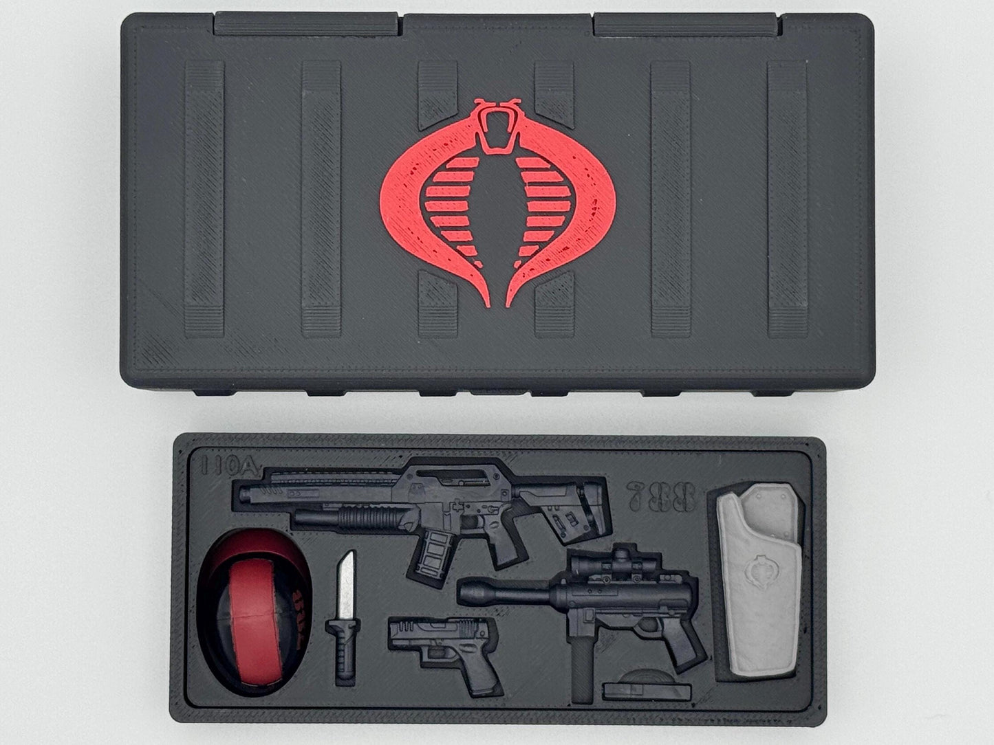 Mission Crate: Medium HISS Infantry Officer 110 Fire Team - G.I. Joe/Cobra