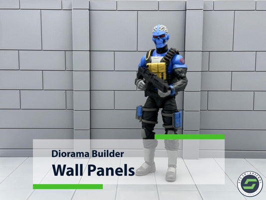 Diorama: Cobra HQ - Basic Walls