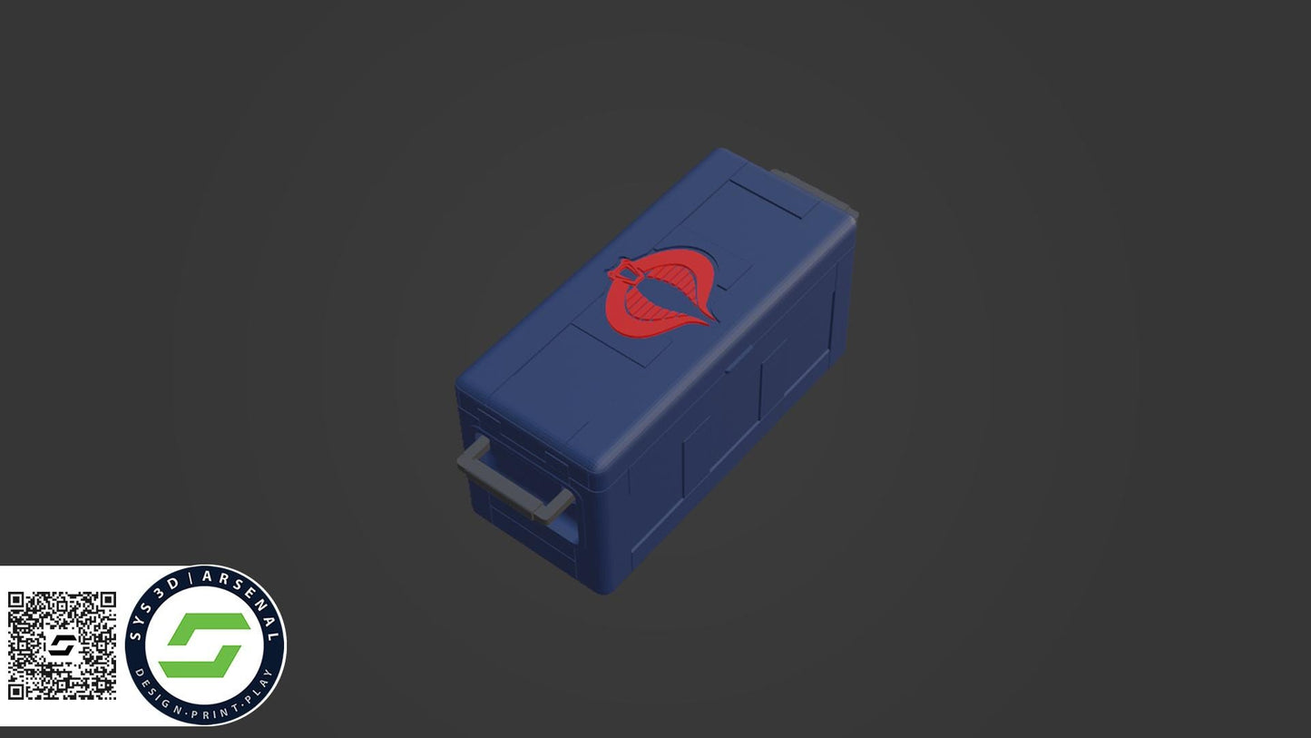 HQ Crate System - SI Utility Large 1:12 Scale