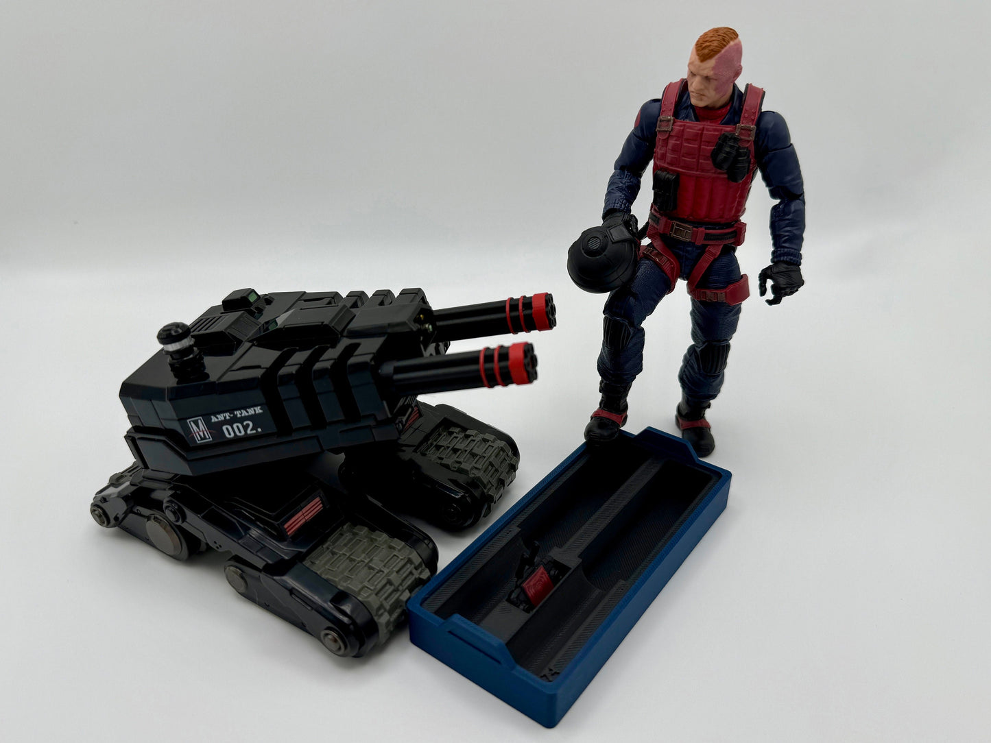 Mission Crate: Large Scrap-Iron #74 Gatling (Vulcan) Pack- G.I. Joe/Cobra