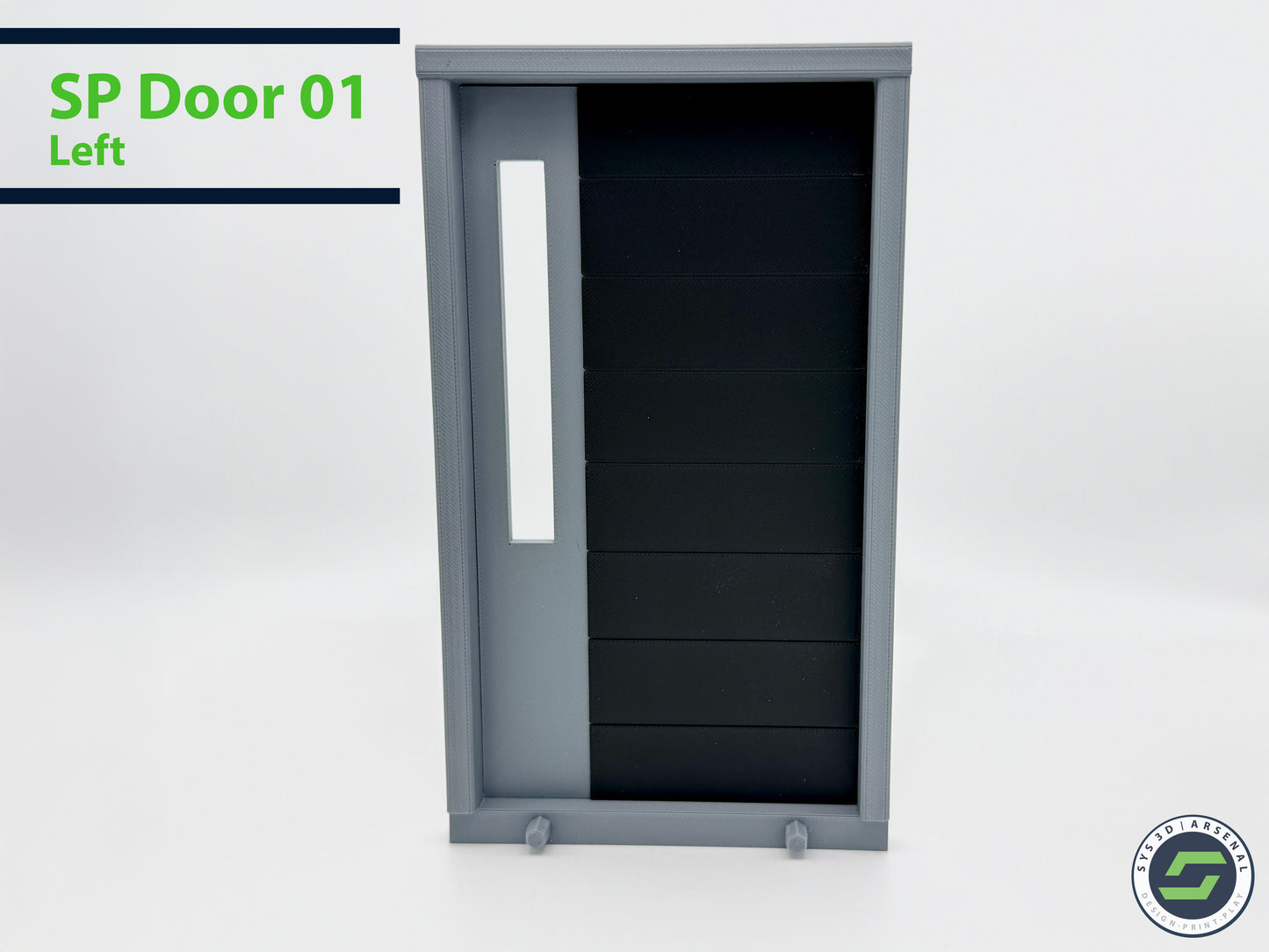 Diorama:  G.I. Joe Wall System - Single Panel Doors