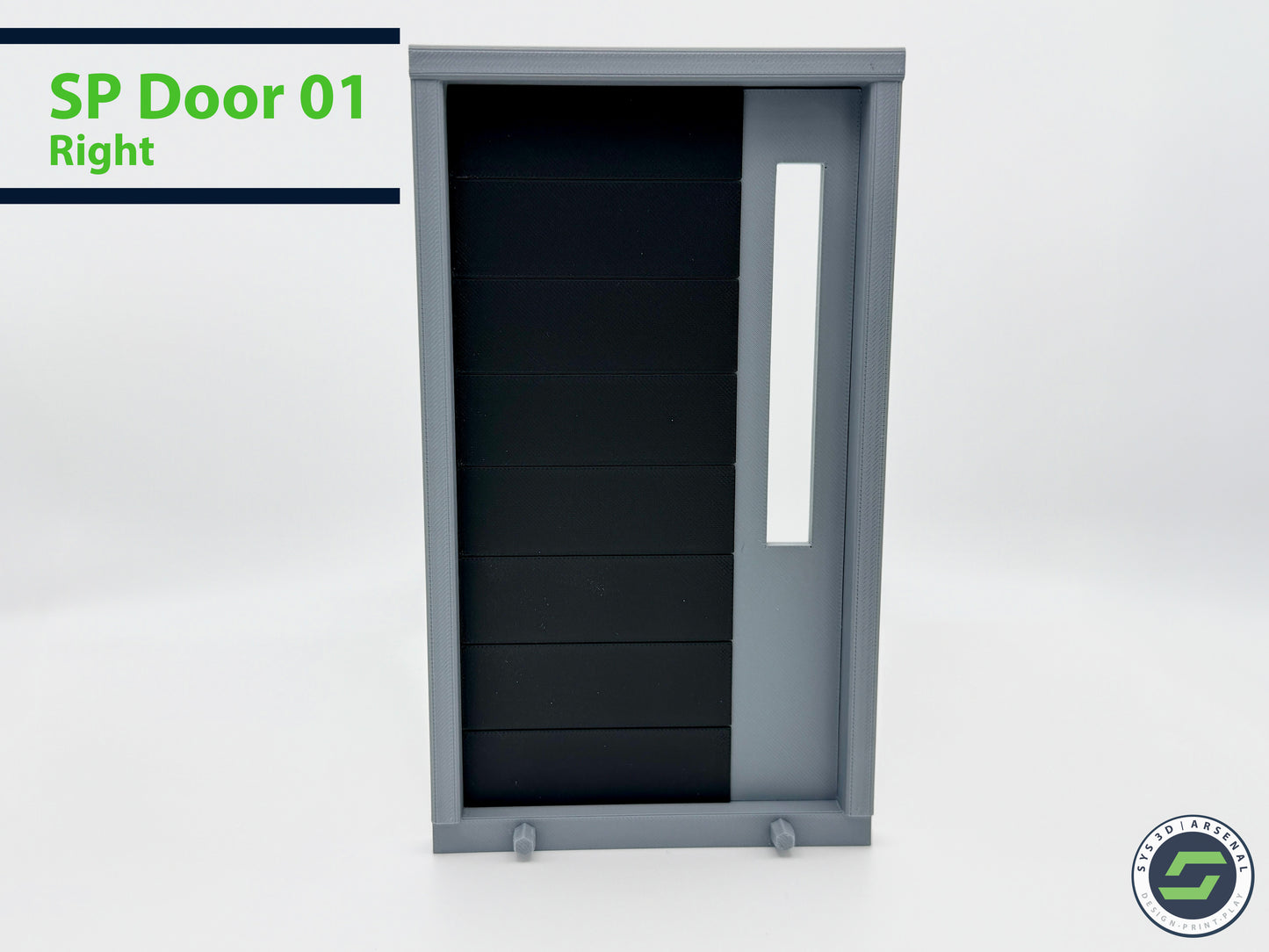 Diorama:  G.I. Joe Wall System - Single Panel Doors