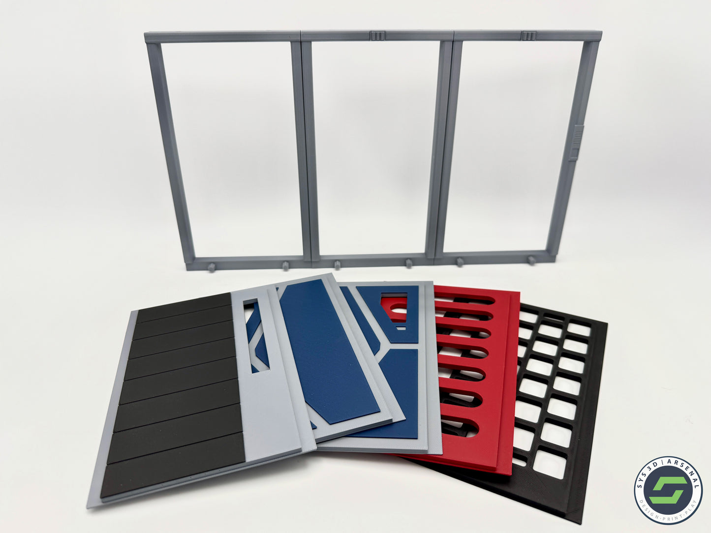 Diorama:  G.I. Joe Wall System - Single Panel Doors