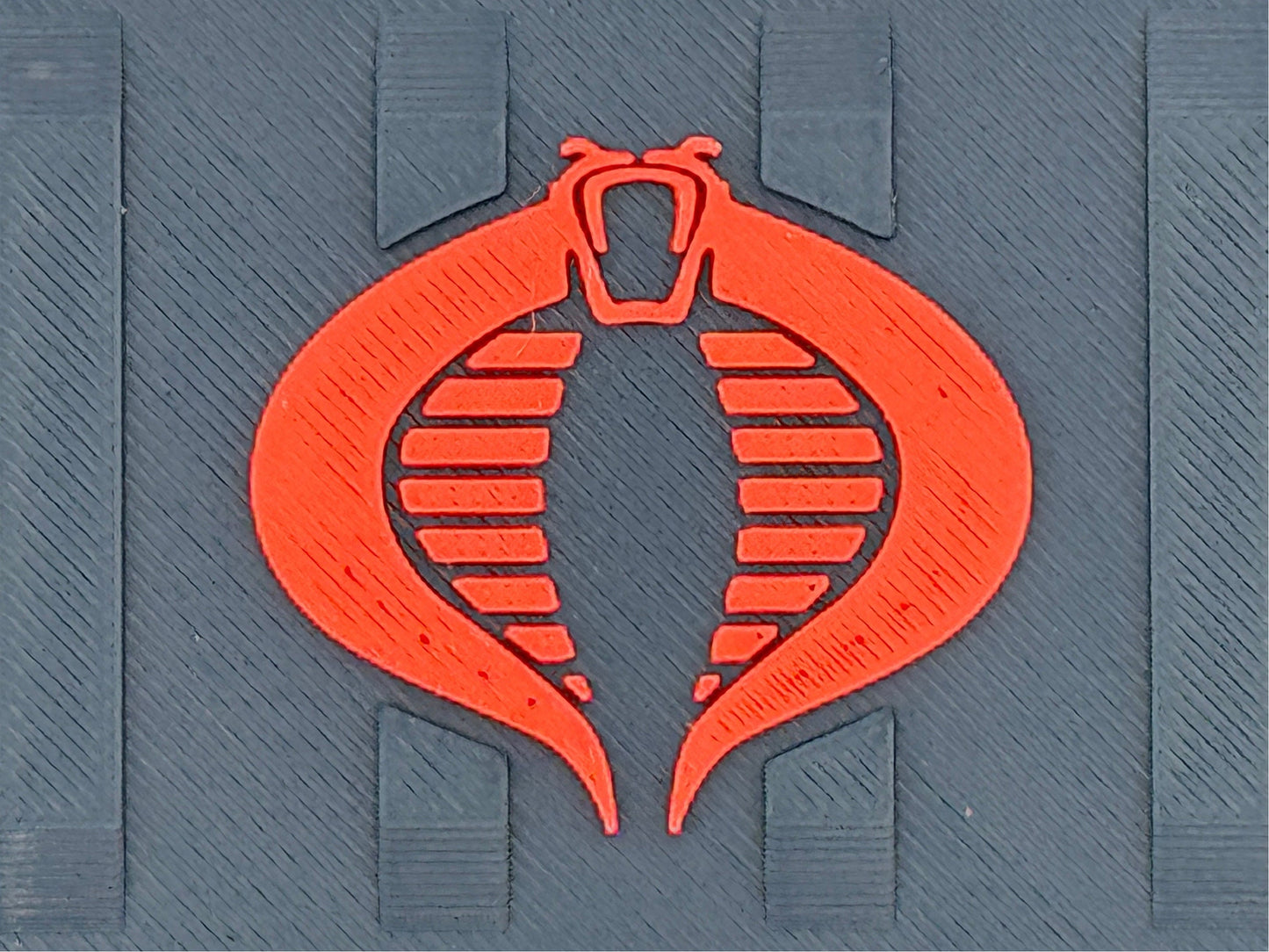 Mission Crate: Large Cobra Officer 37 & Trooper (24 or Retro)  Case Builder - G.I. Joe/Cobra