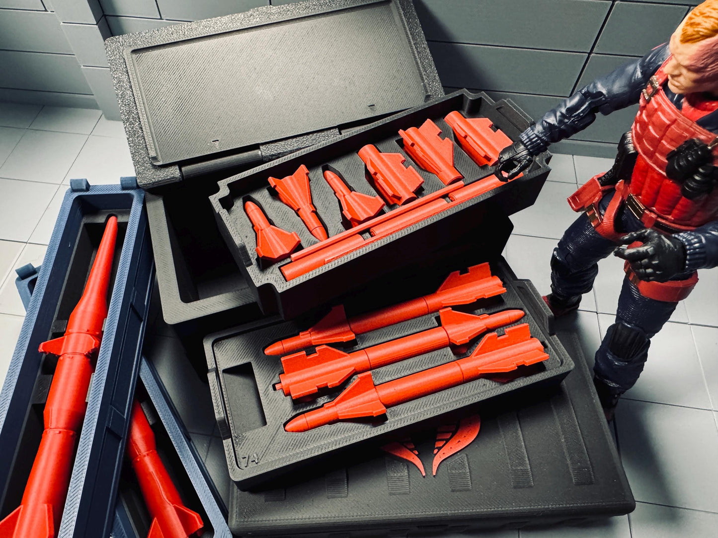 Mission Crate: Large Scrap-Iron #74 Missile Pack- G.I. Joe/Cobra